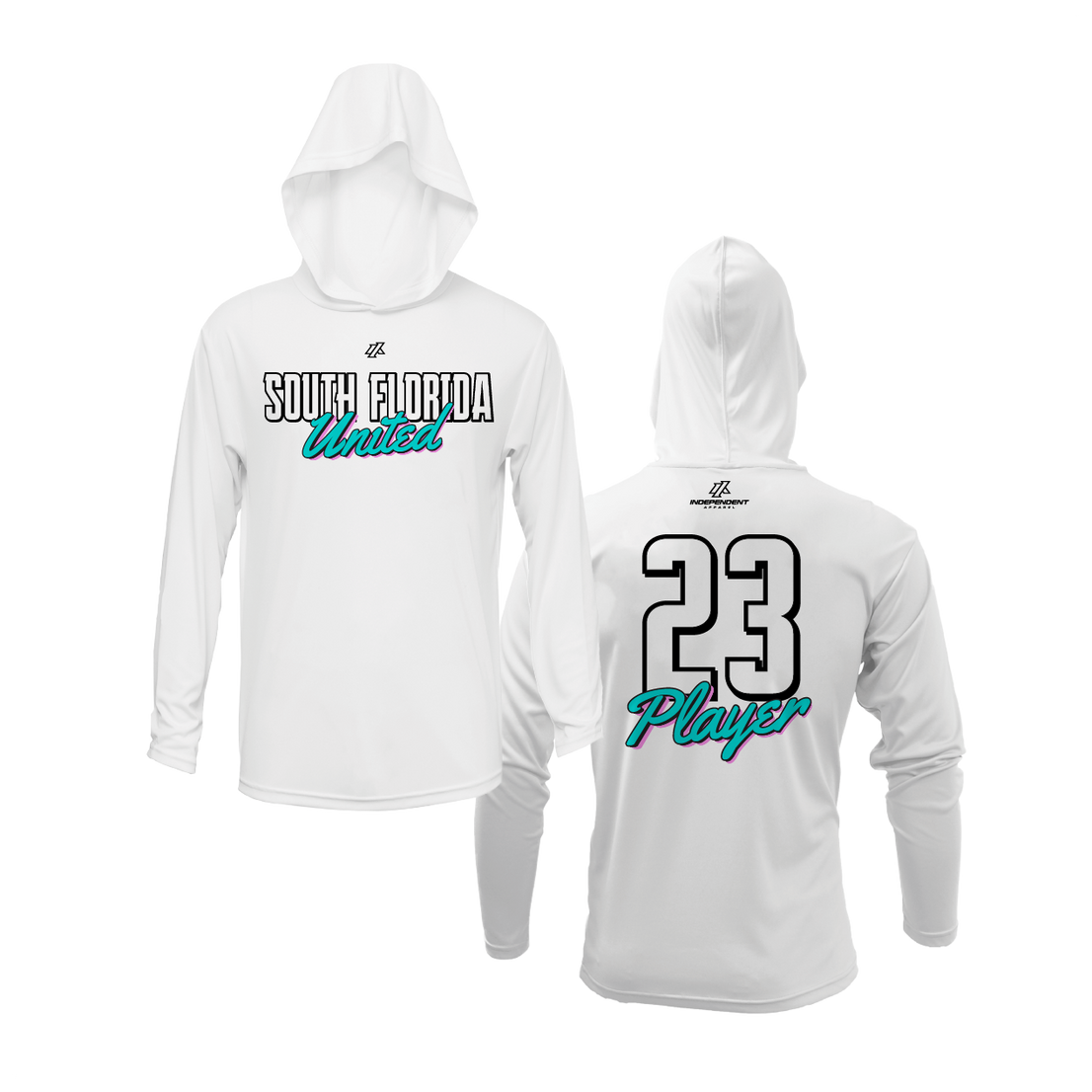 SF United Vice Script Logo Lightweight Hoodie