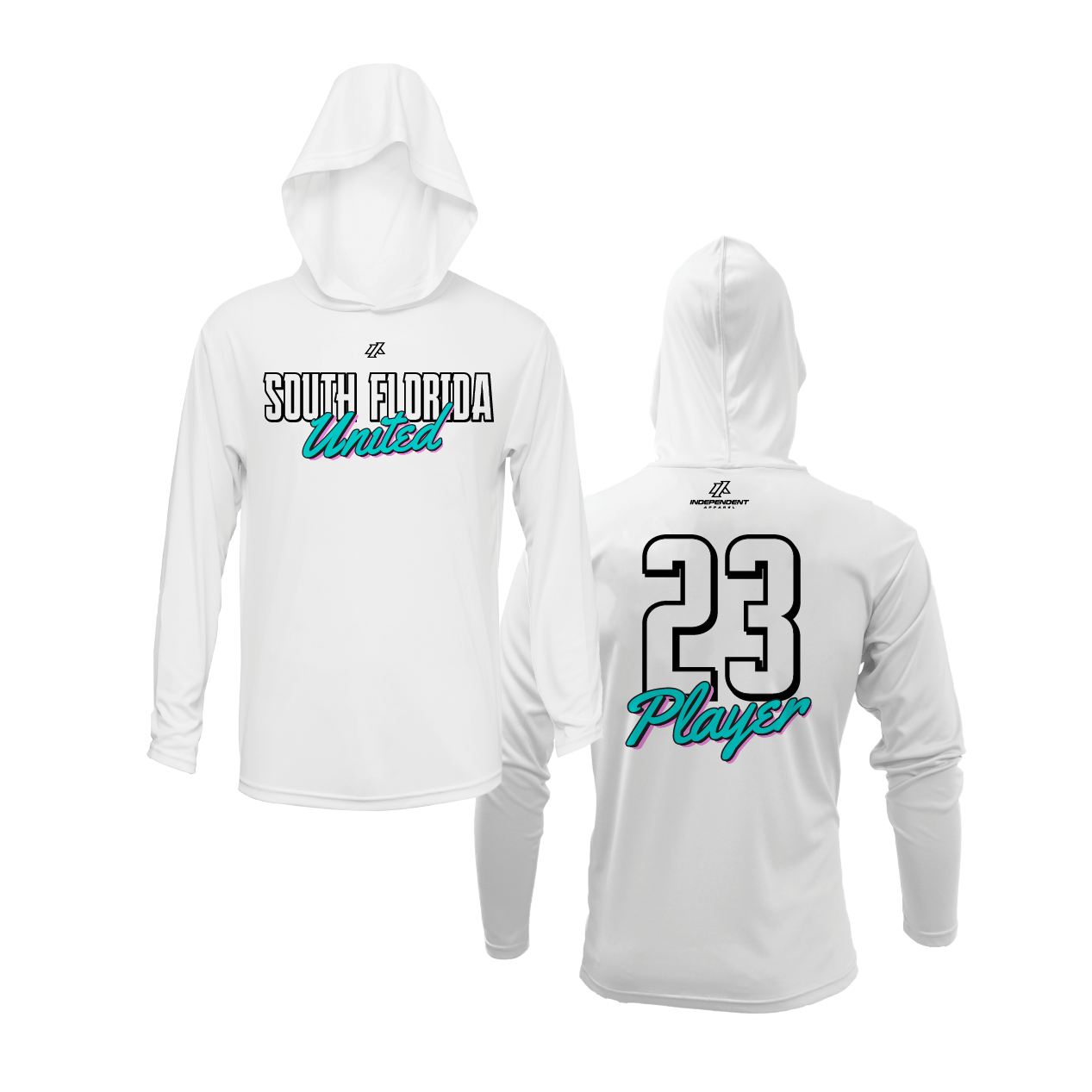 SF United Vice Script Logo Lightweight Hoodie