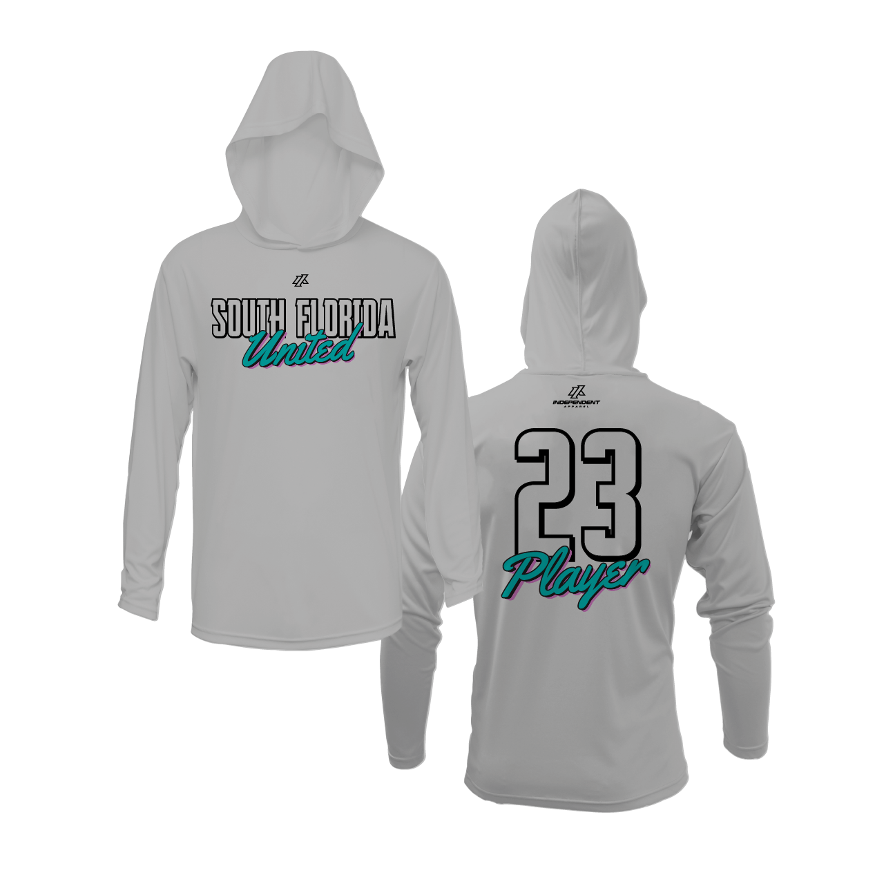SF United Vice Script Logo Lightweight Hoodie
