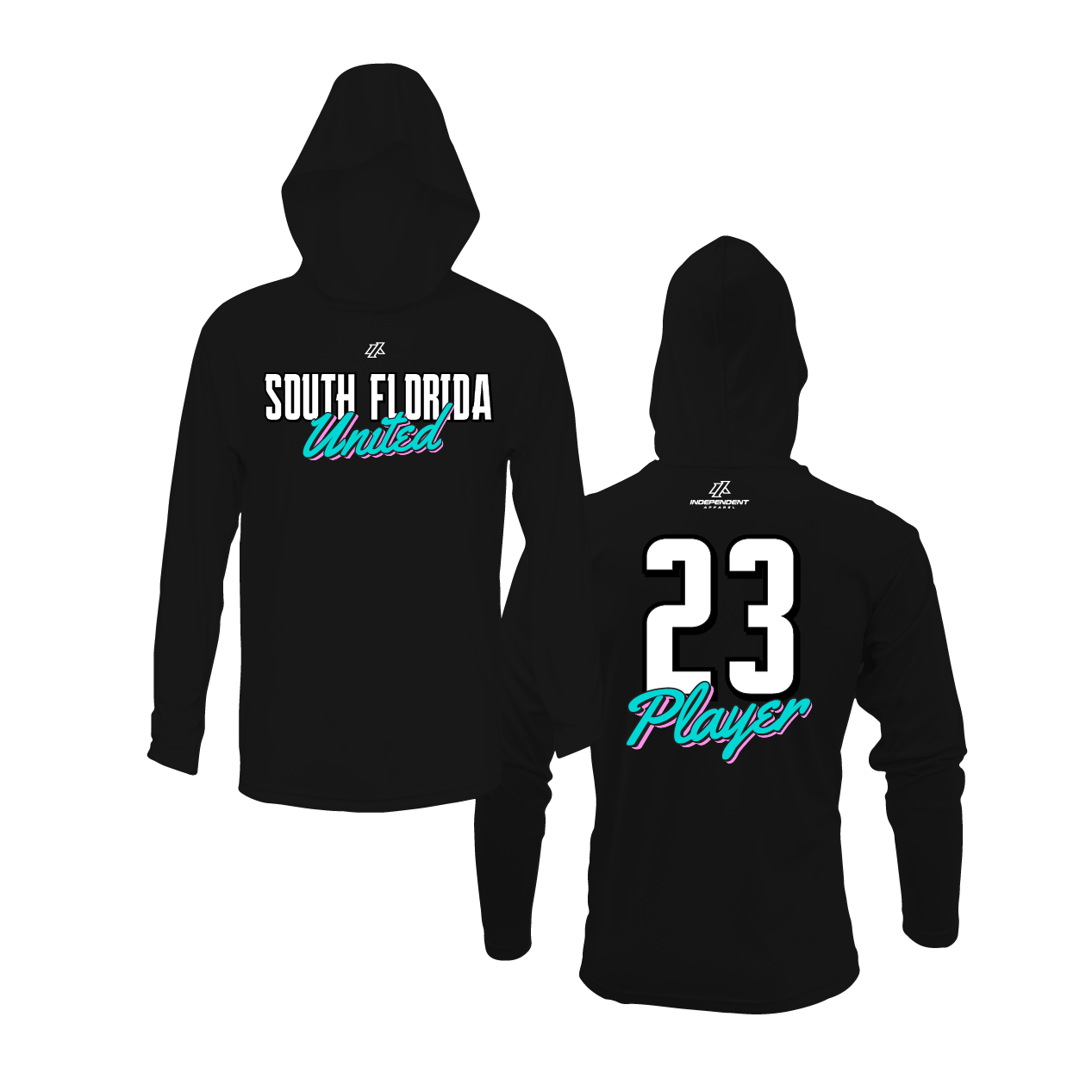 SF United Vice Script Logo Lightweight Hoodie