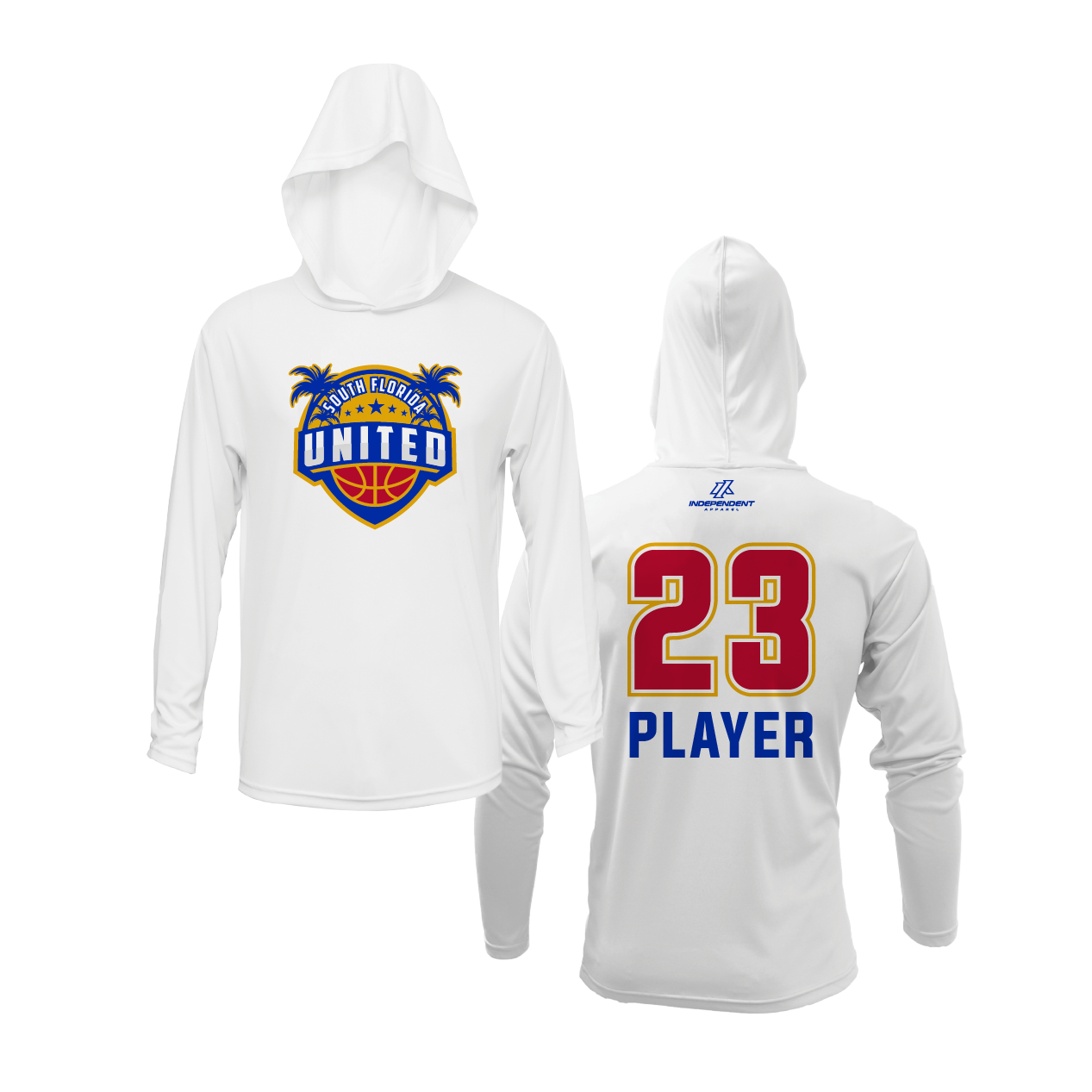 South Florida United Logo Lightweight Hoodie