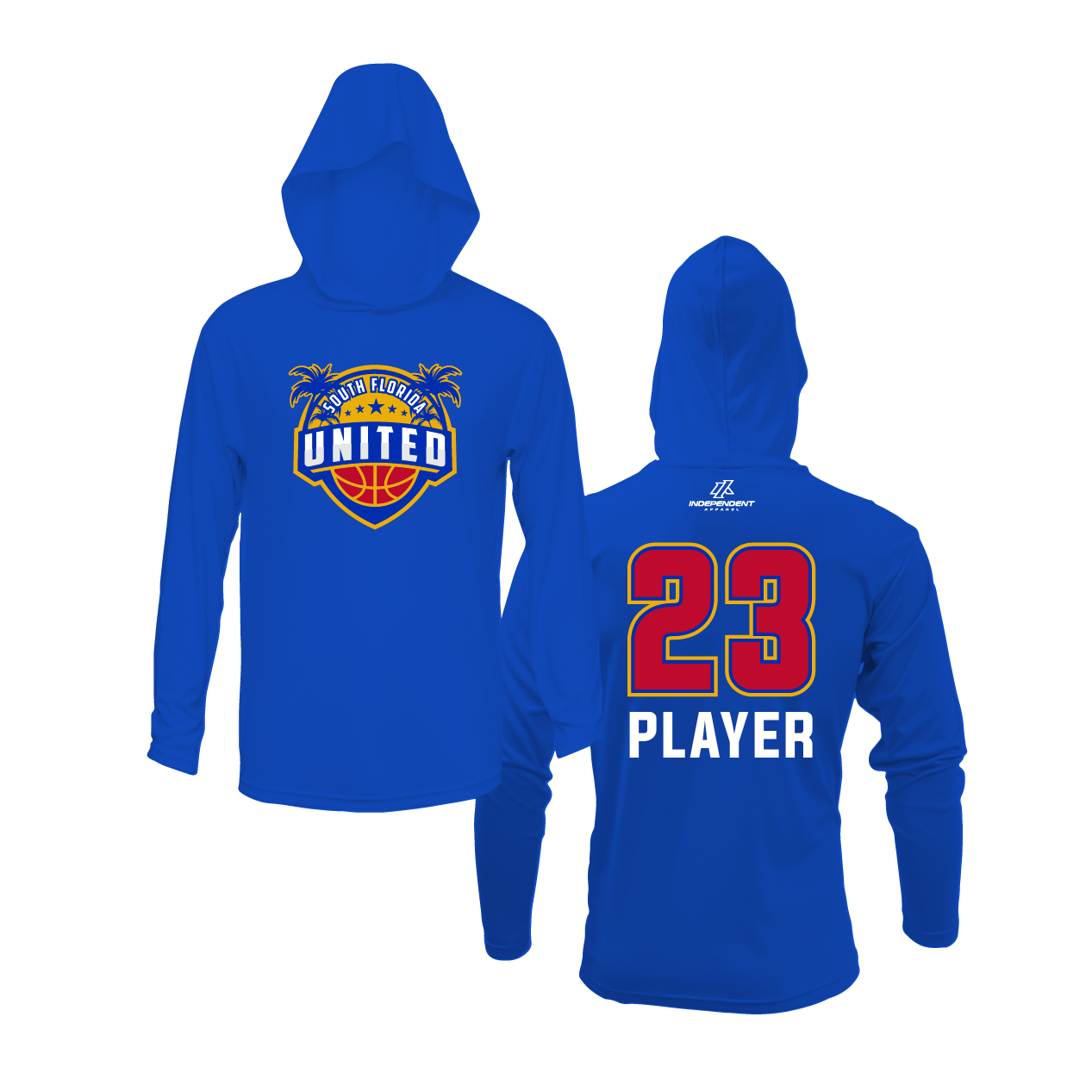 South Florida United Logo Lightweight Hoodie