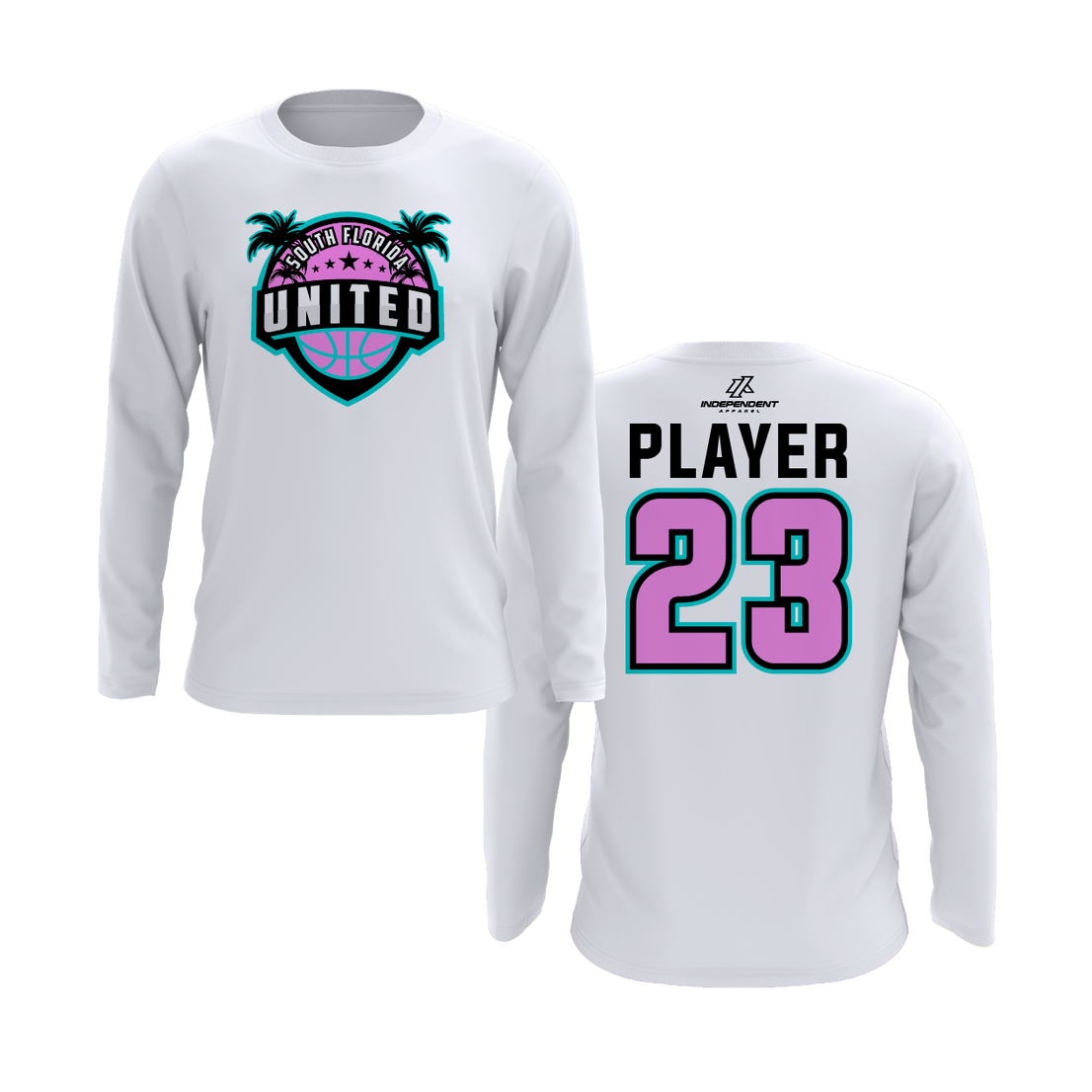 South Florida United Vice Logo Long Sleeve Shirt
