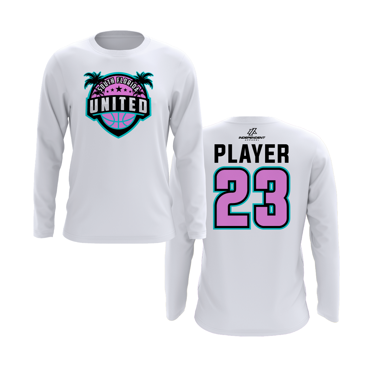 South Florida United Vice Logo Long Sleeve Shirt