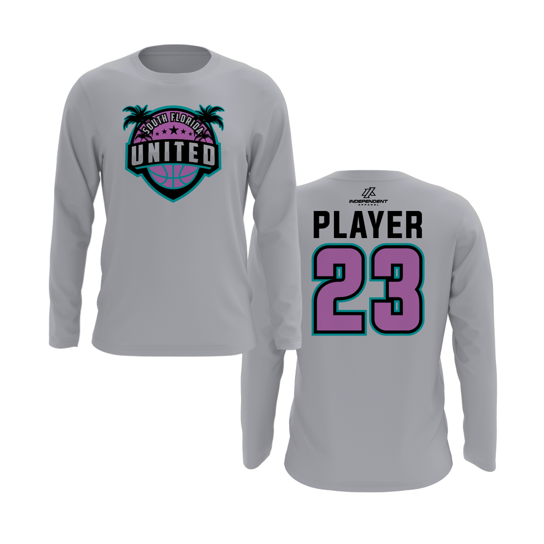 South Florida United Vice Logo Long Sleeve Shirt