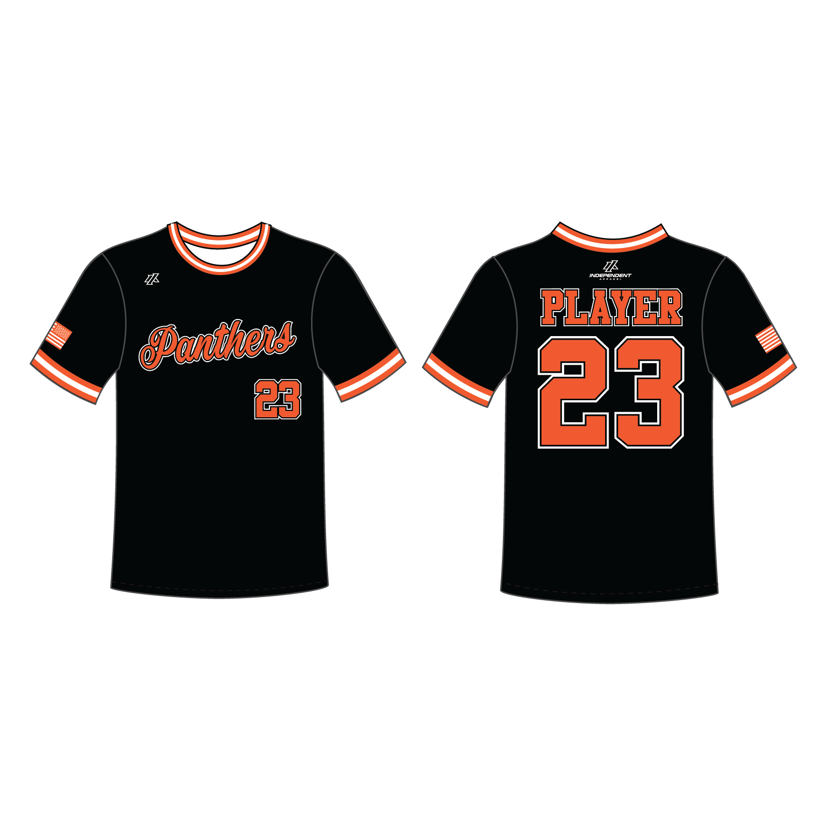 Duesler 10U West Boca Black Crew Neck Jersey