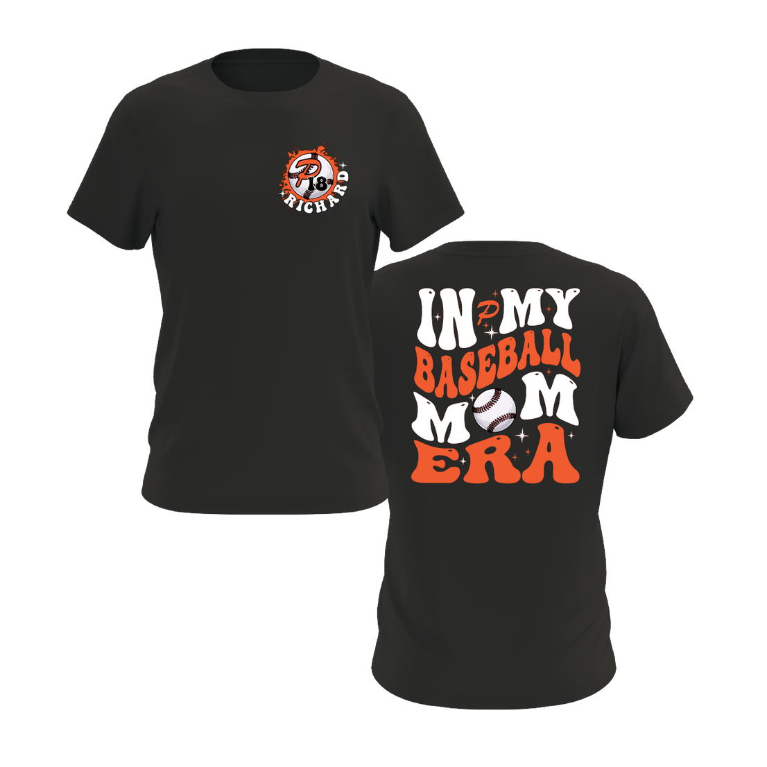 Duesler 11U Panthers “In My Baseball Mom Era” Tri-Blend Short Sleeve Shirt