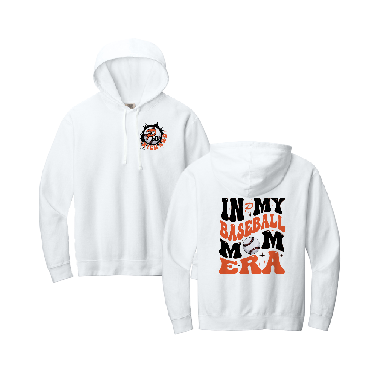 Duesler 11U Panthers “In My Baseball Mom Era” Cotton Sweatshirt Hoodie