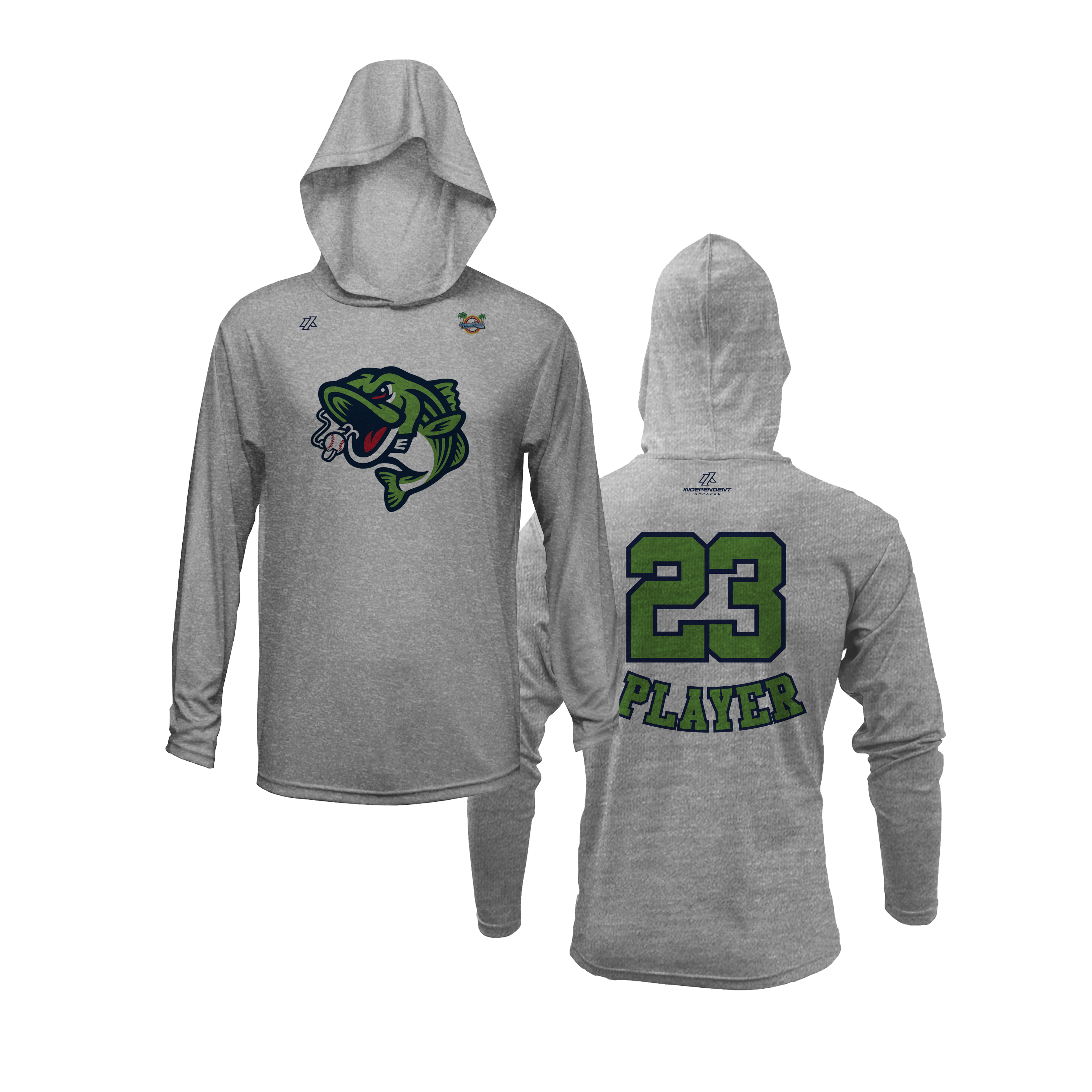 CCLL Stripers Fish Logo Lightweight Hoodie