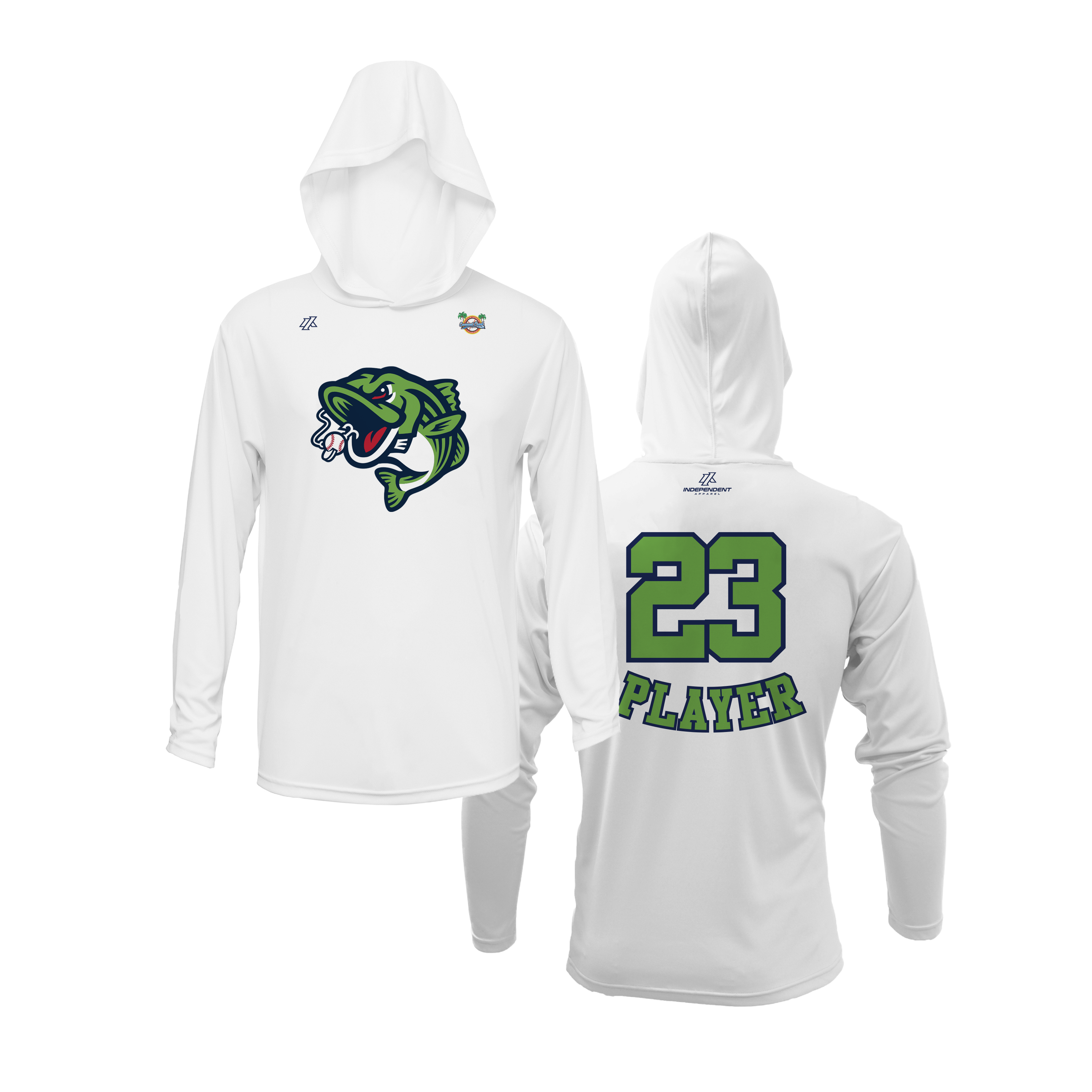 CCLL Stripers Fish Logo Lightweight Hoodie