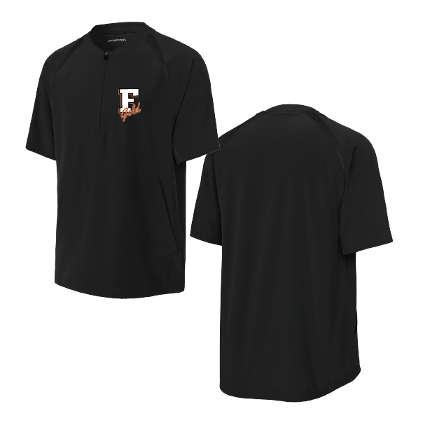 Florida Gold "F" Logo Short Sleeve Quarter Zip