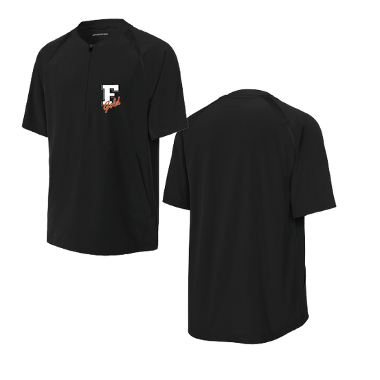 Florida Gold "F" Logo Short Sleeve Quarter Zip
