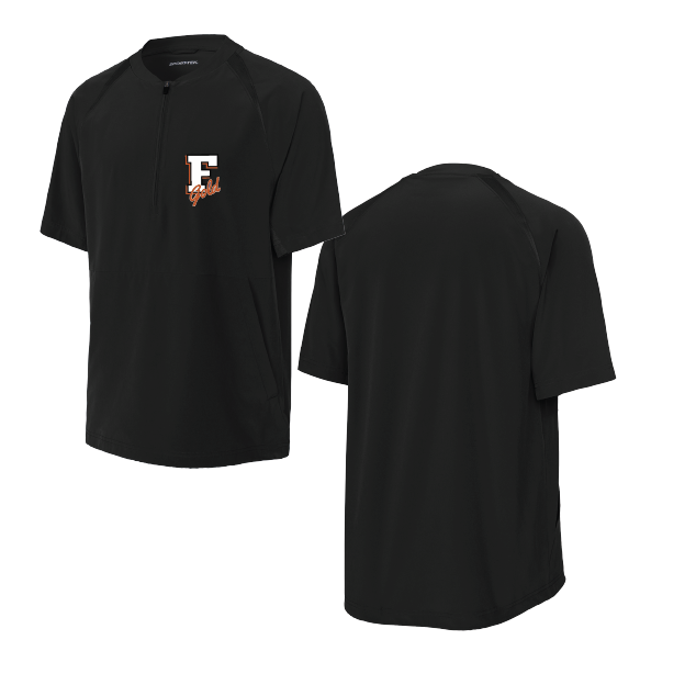 Florida Gold "F" Logo Short Sleeve Quarter Zip
