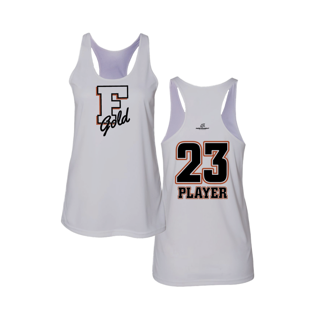 Florida Gold "F" Logo Tank Top