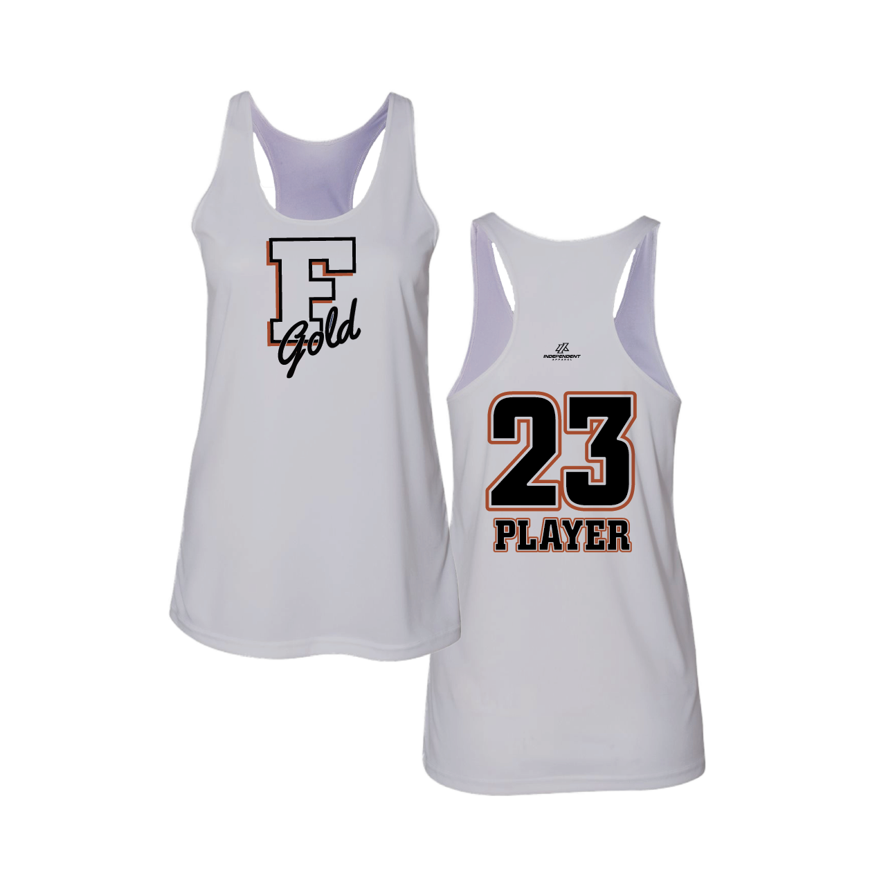 Florida Gold "F" Logo Tank Top