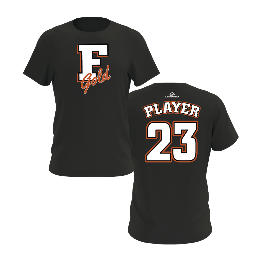 Florida Gold "F" Logo Short Sleeve Shirt