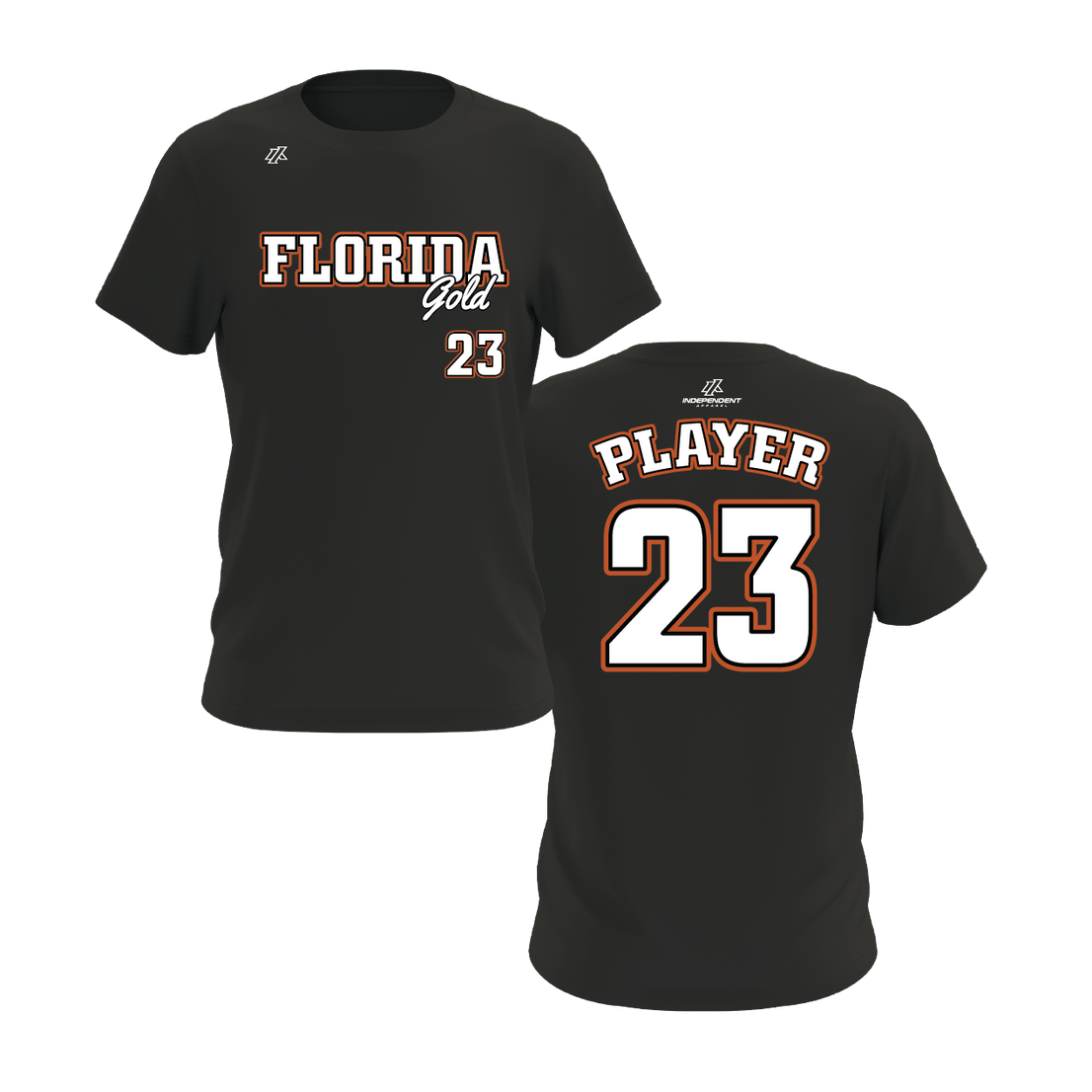 Florida Gold Logo Short Sleeve Shirt