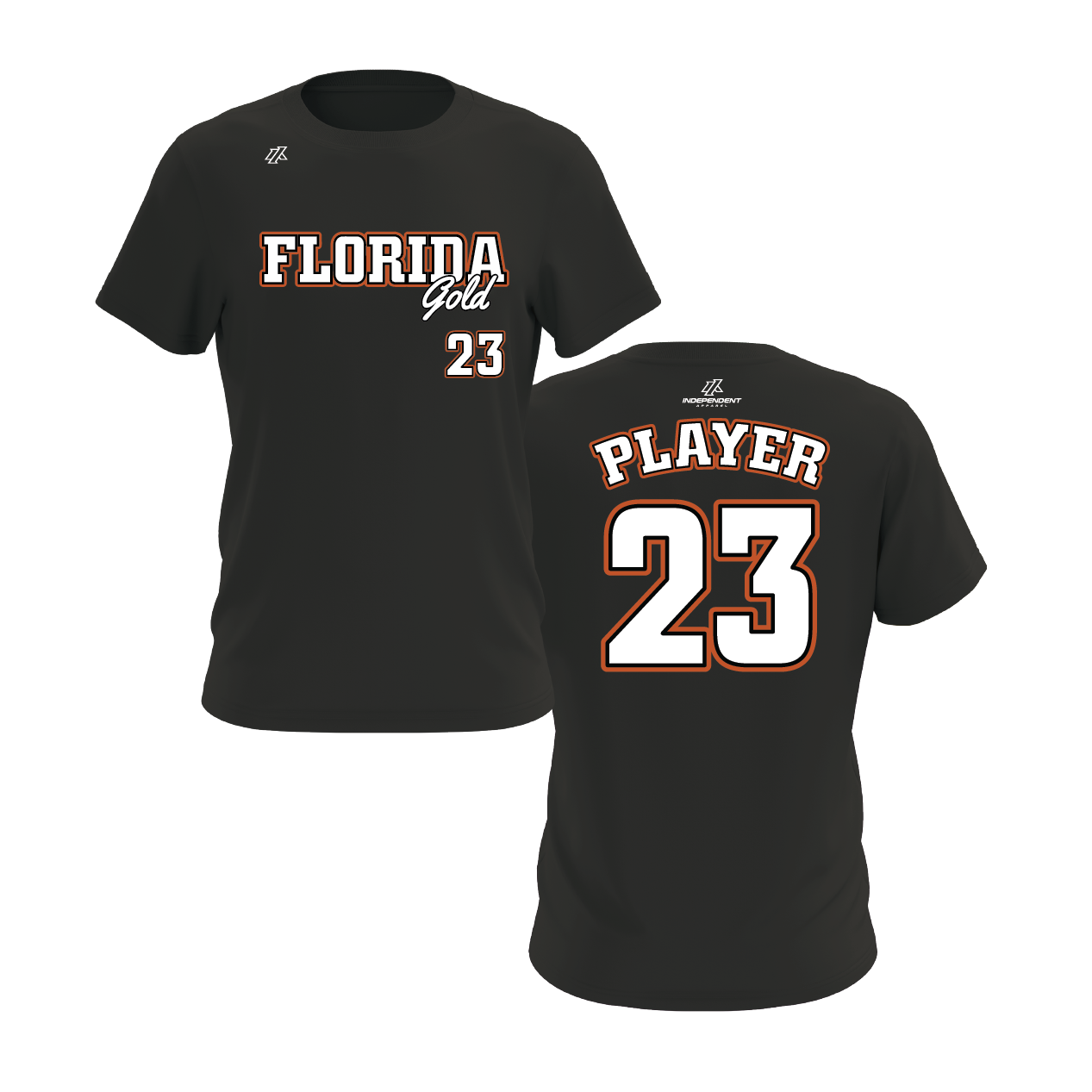 Florida Gold Logo Short Sleeve Shirt