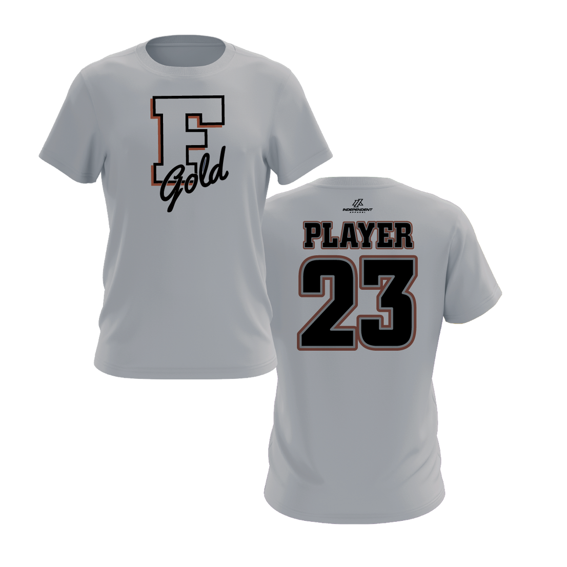 Florida Gold "F" Logo Short Sleeve Shirt