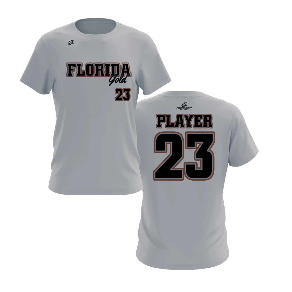 Florida Gold Logo Short Sleeve Shirt