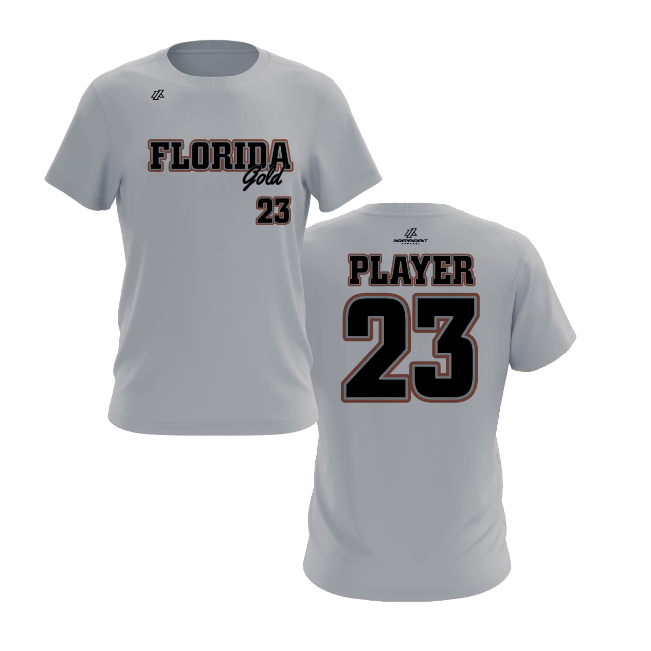 Florida Gold Logo Short Sleeve Shirt