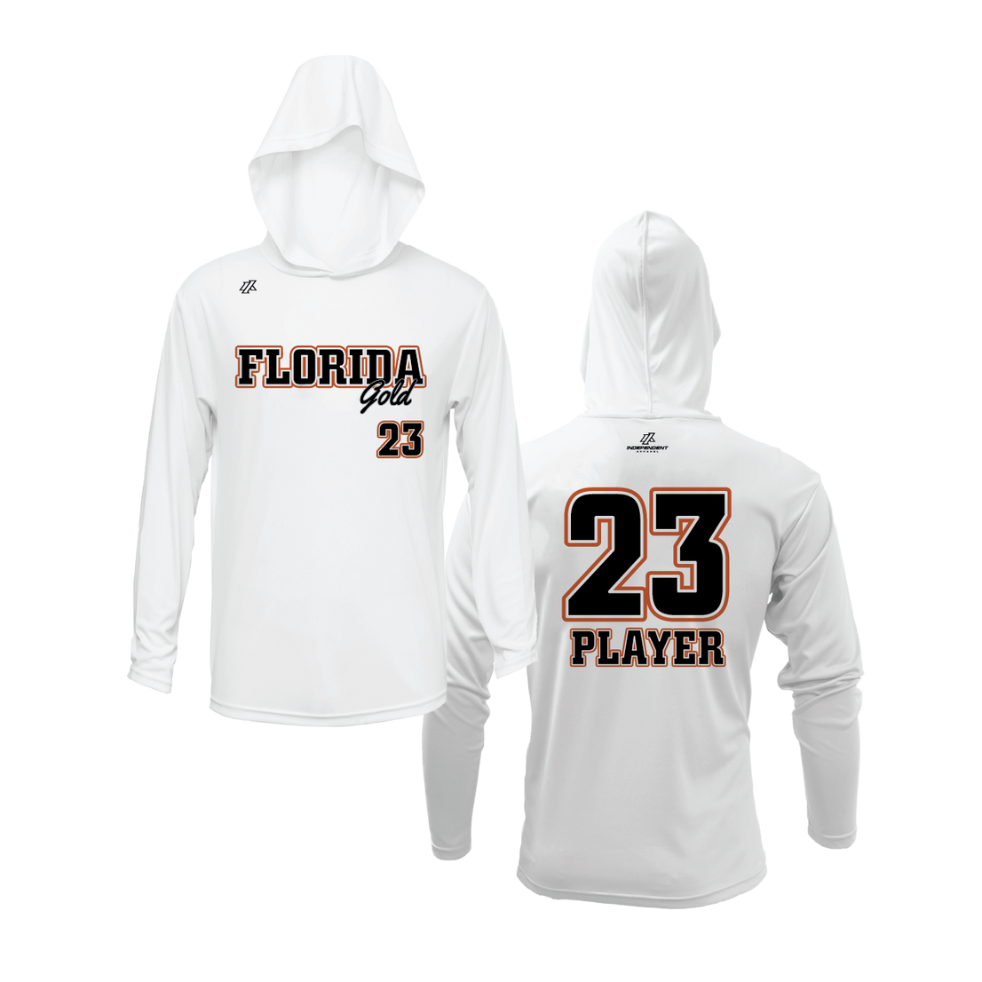 Florida Gold Logo Lightweight Hoodie