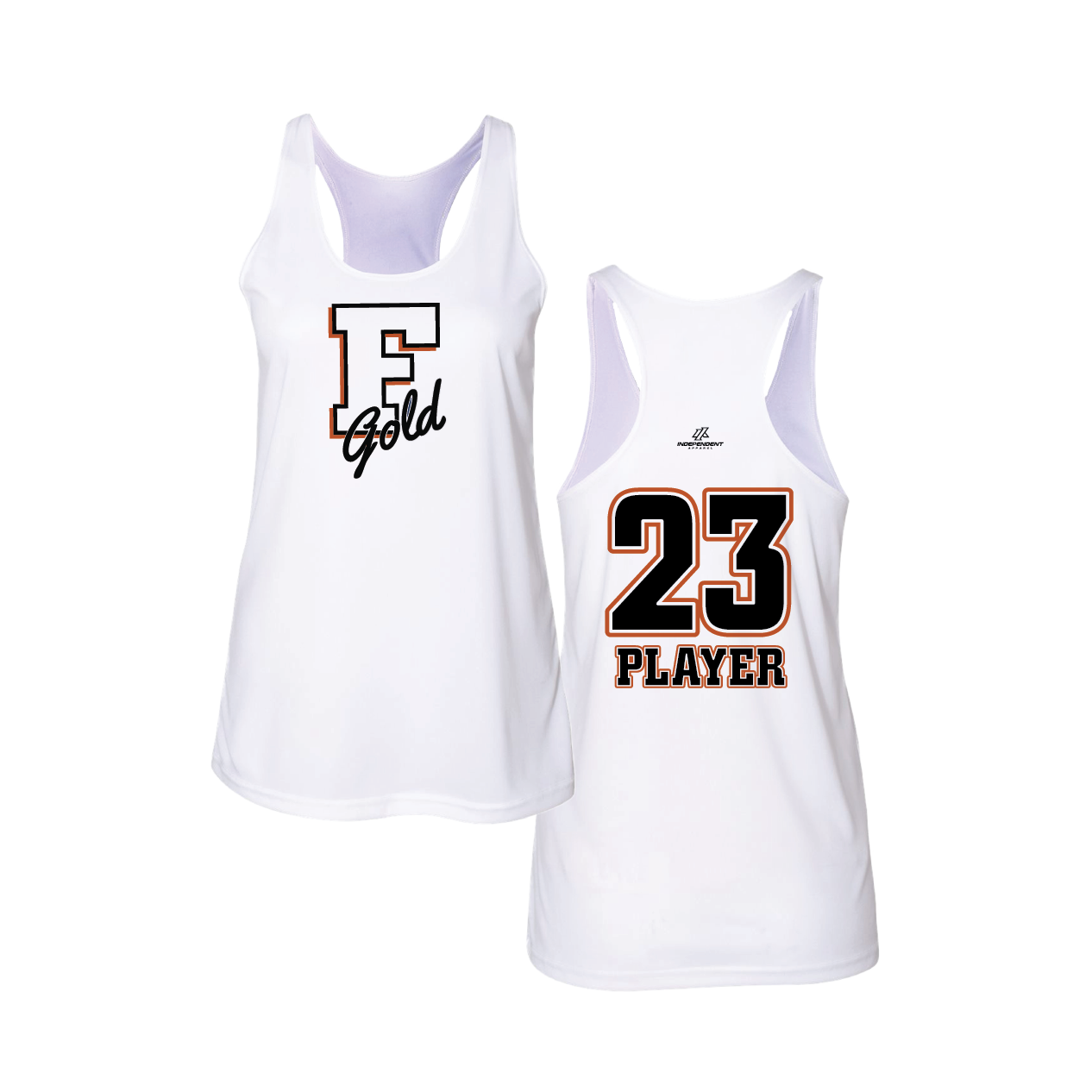 Florida Gold "F" Logo Tank Top