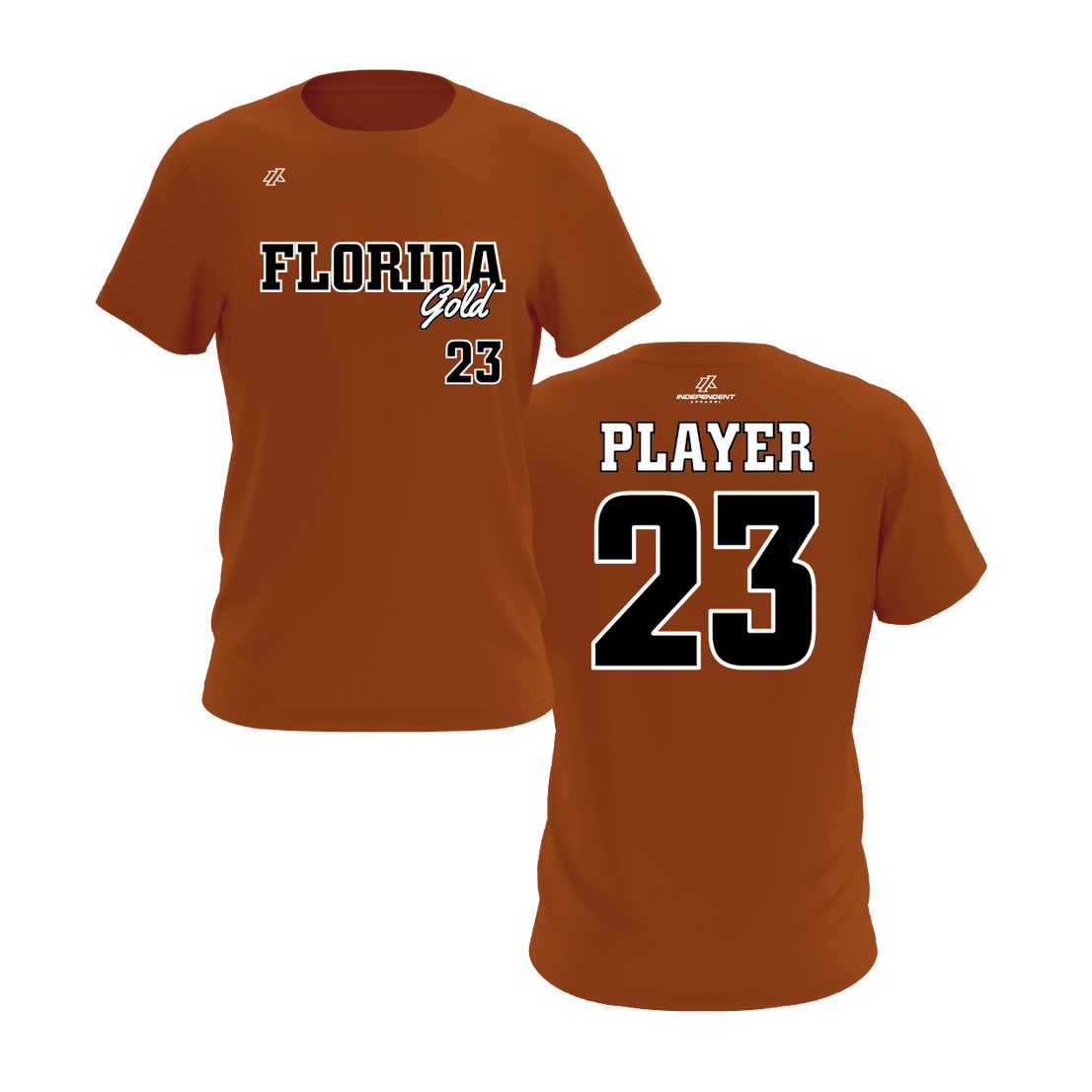 Florida Gold Logo Short Sleeve Shirt