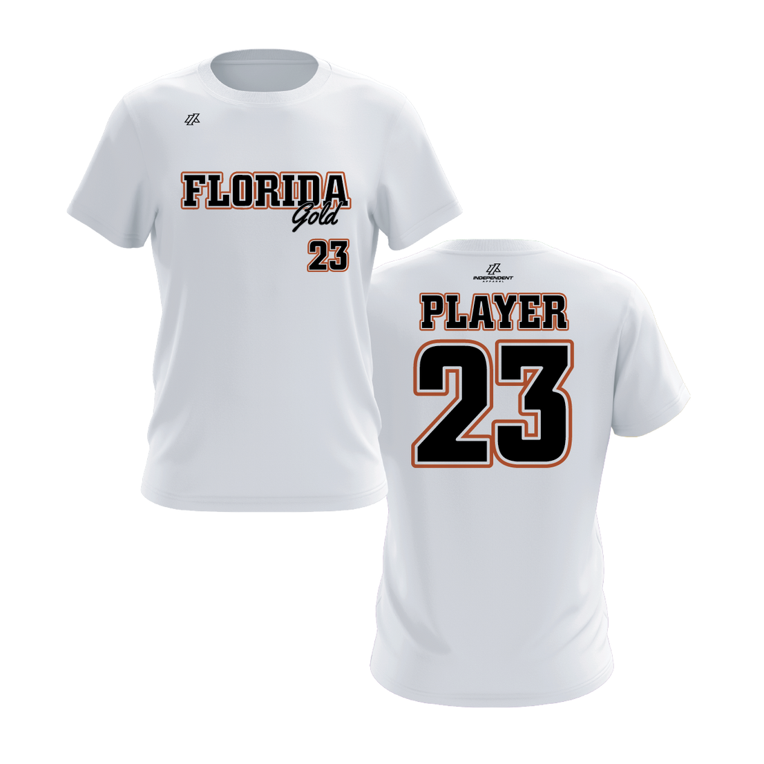 Florida Gold Logo Short Sleeve Shirt