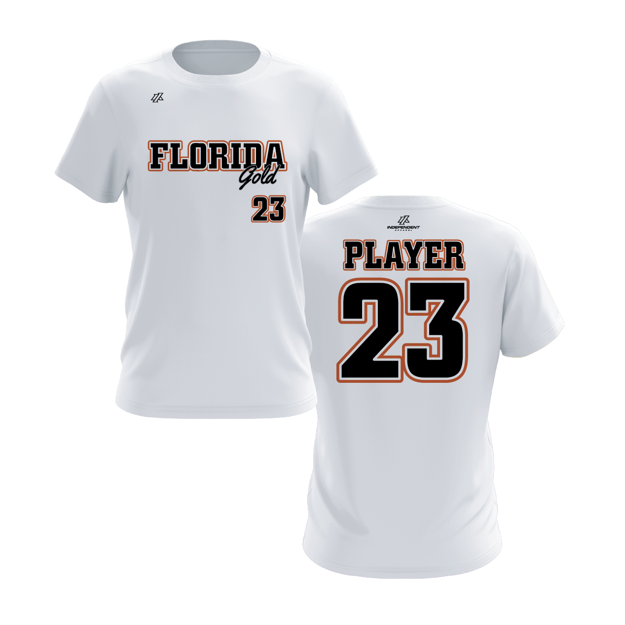 Florida Gold Logo Short Sleeve Shirt