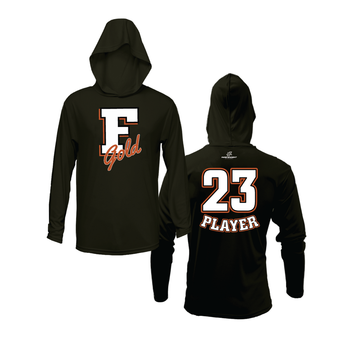 Florida Gold "F" Logo Lightweight Hoodie