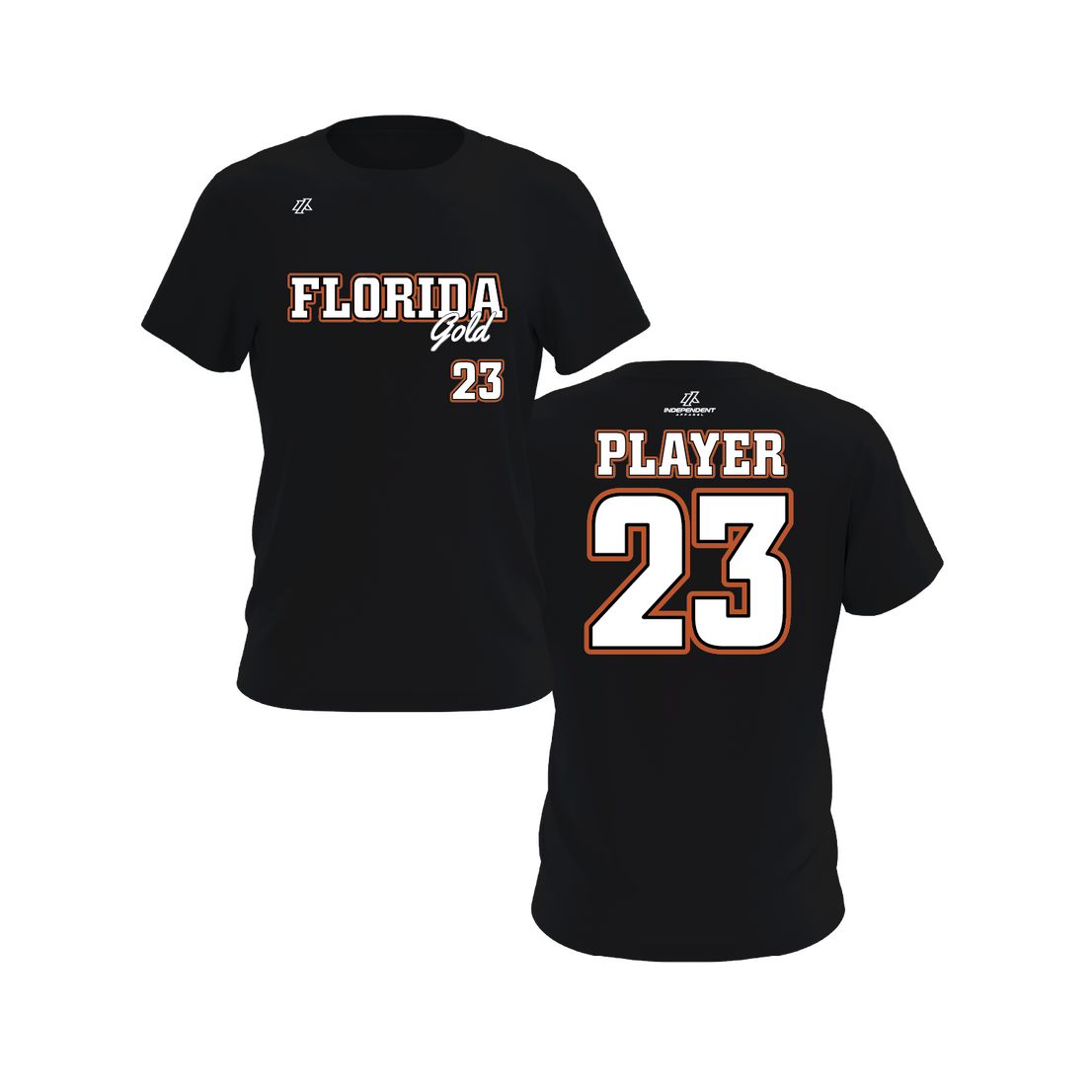 Dimler 16U Florida Gold - Black Practice Shirt