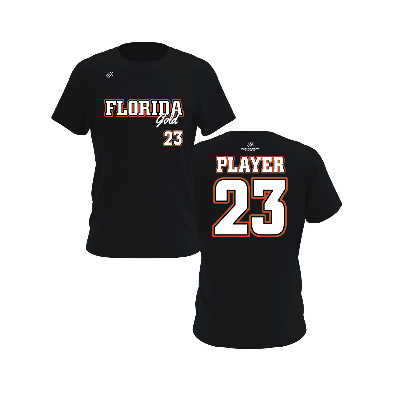 Dimler 16U Florida Gold - Black Practice Shirt