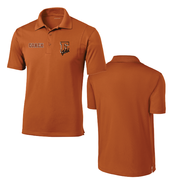 Florida Gold "F" Logo Polo