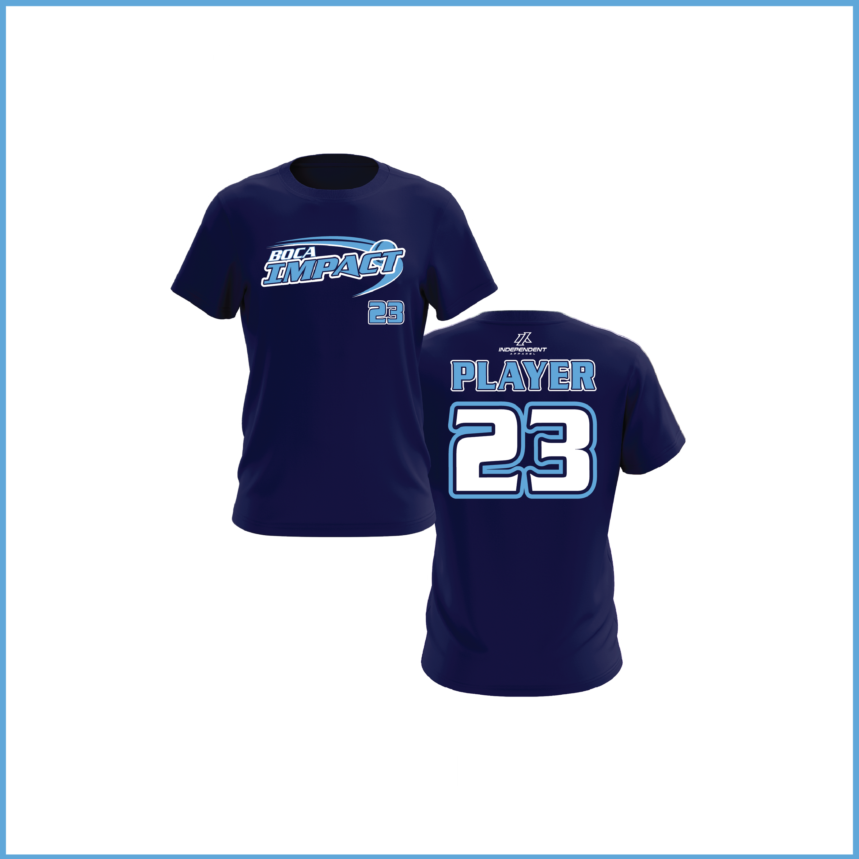 Gollin 14U/16U Navy Practice Shirt