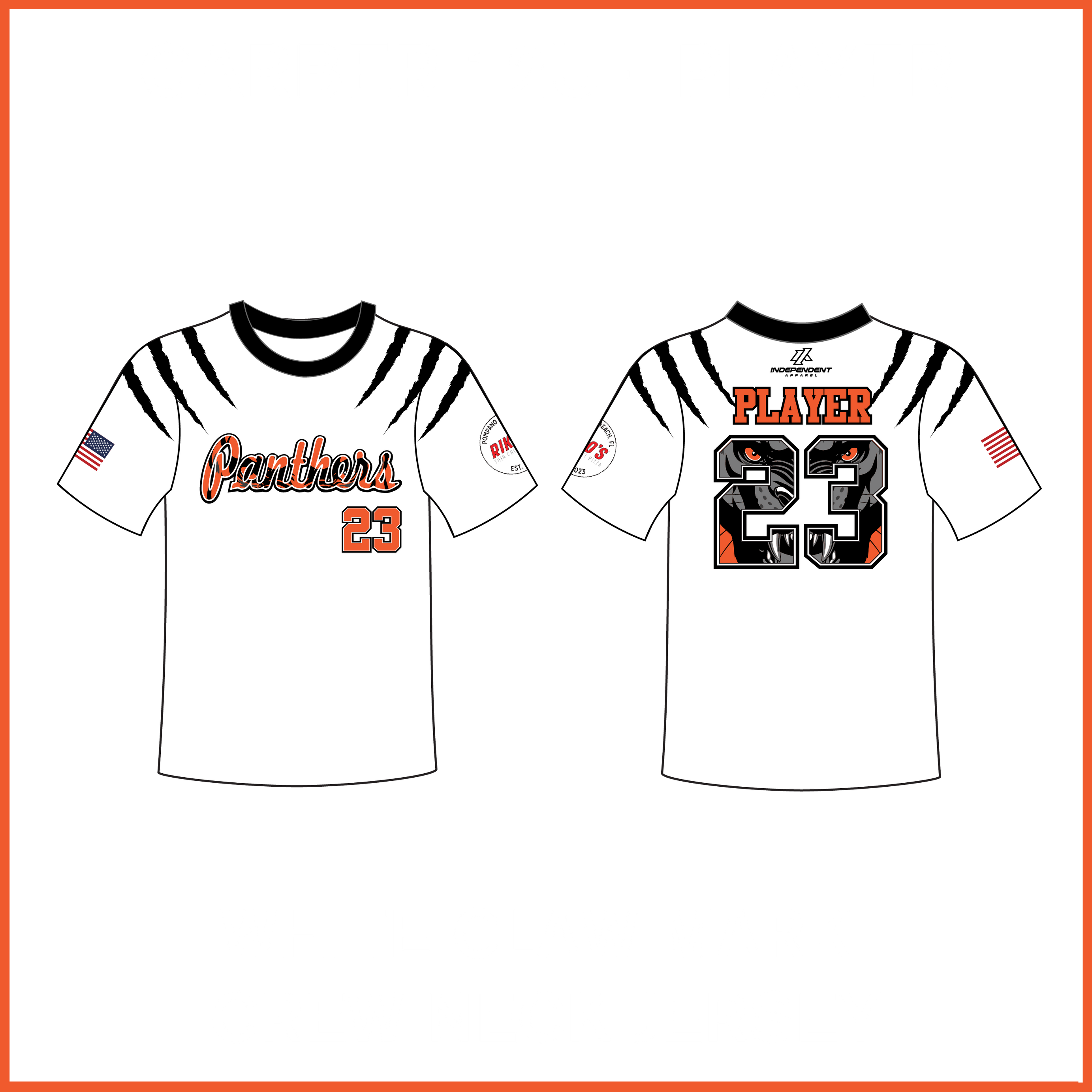 White claw crew neck sale