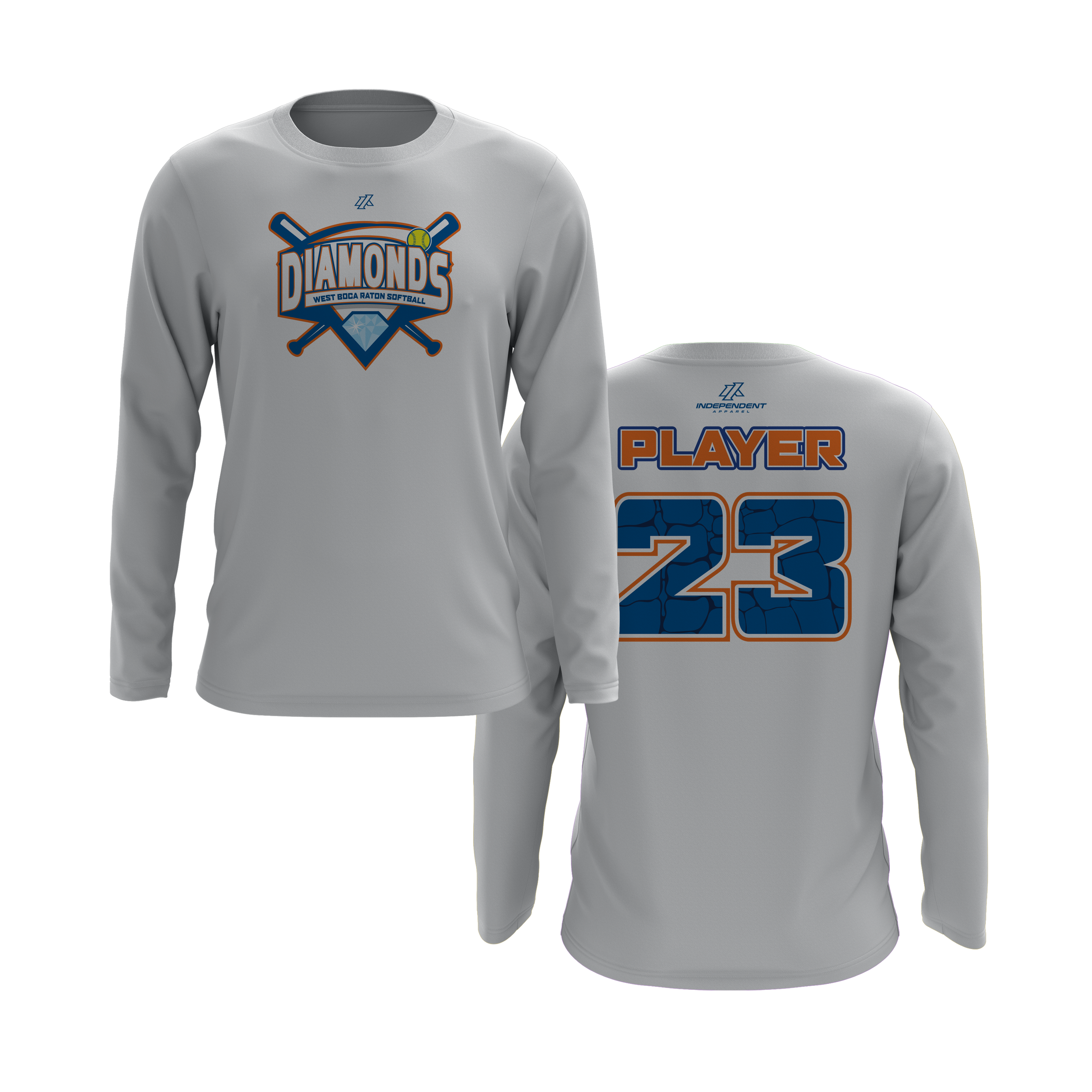 WBD Gators League Logo Long Sleeve Shirt