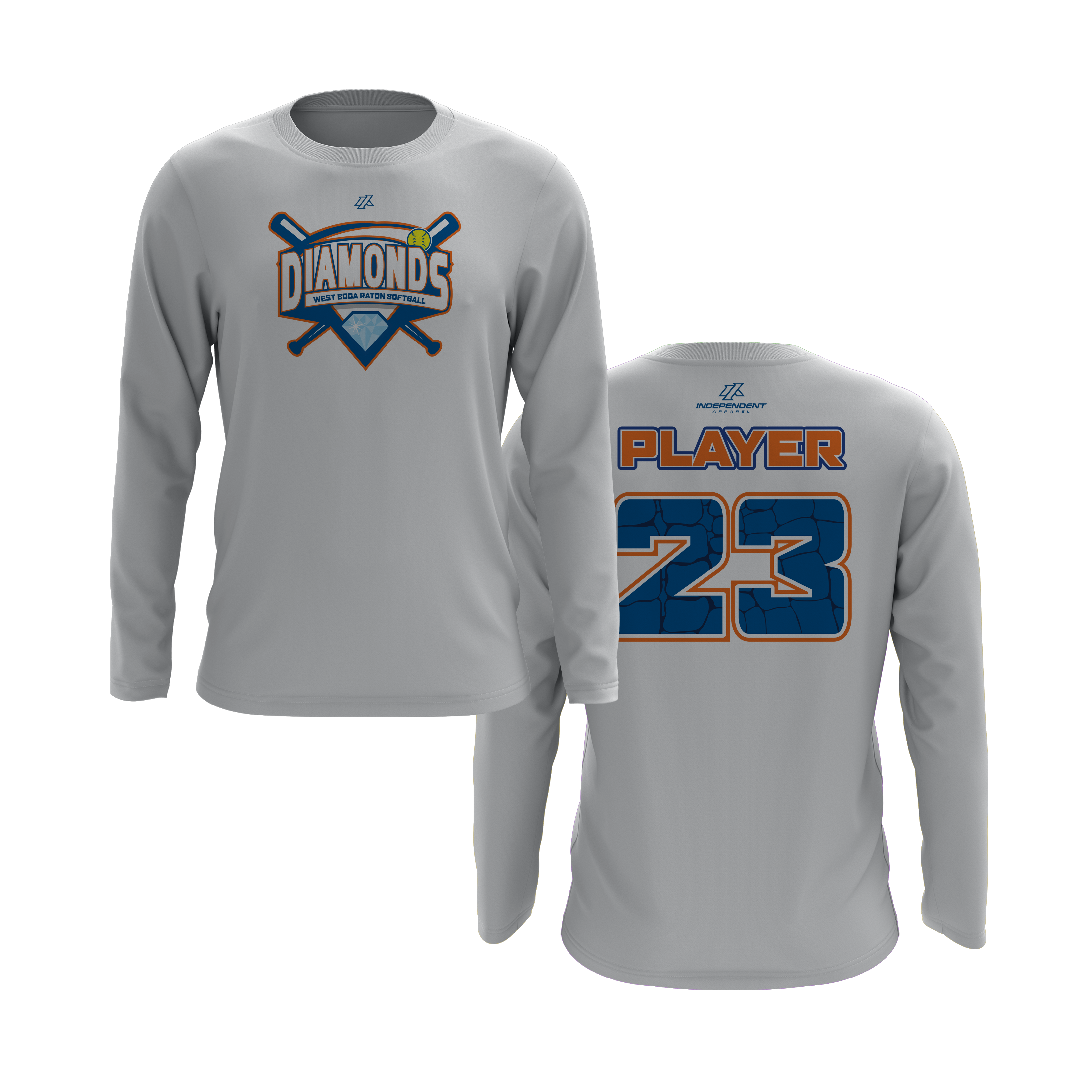 WBD Gators League Logo Long Sleeve Shirt