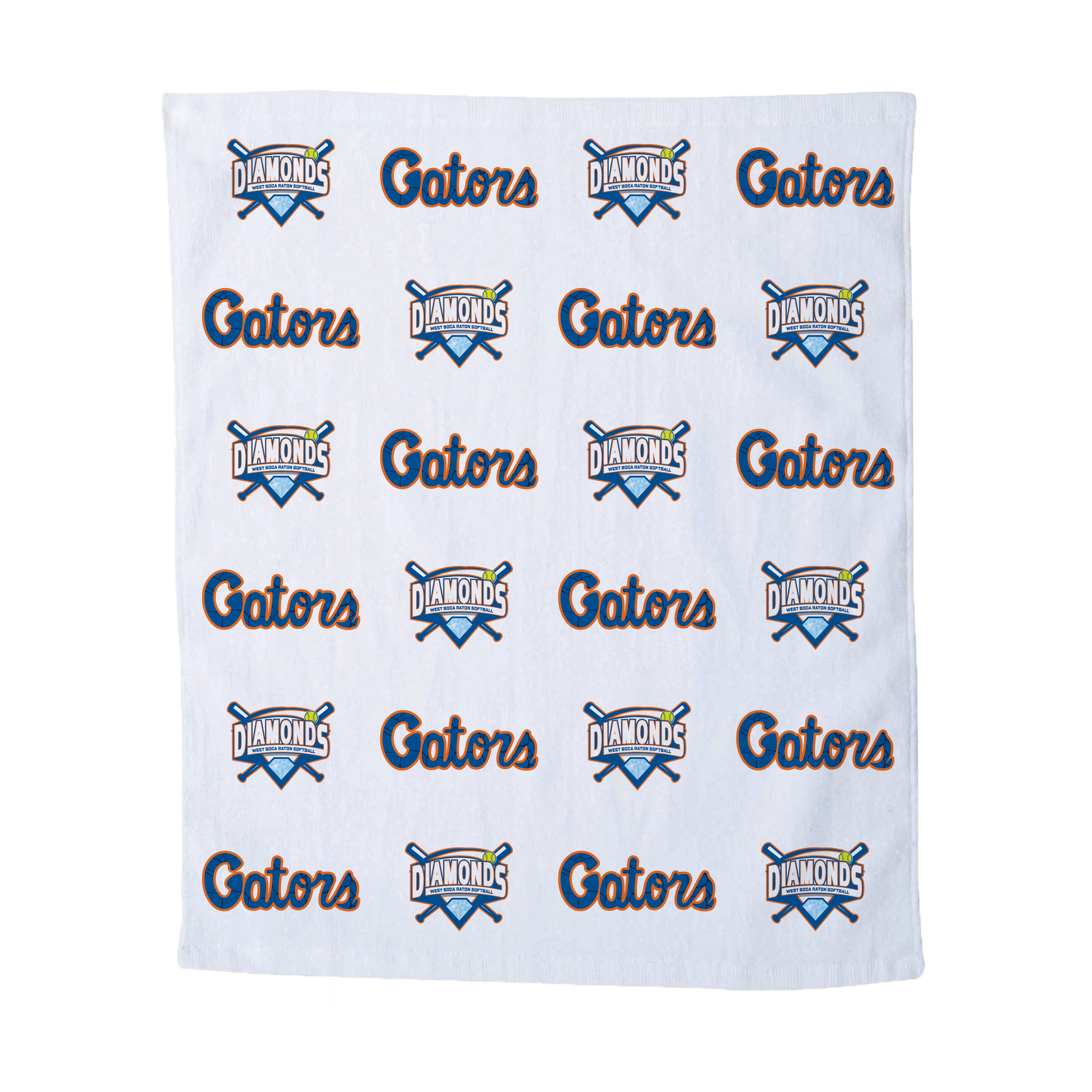 WBD Gators 15" x 18" Rally Towel