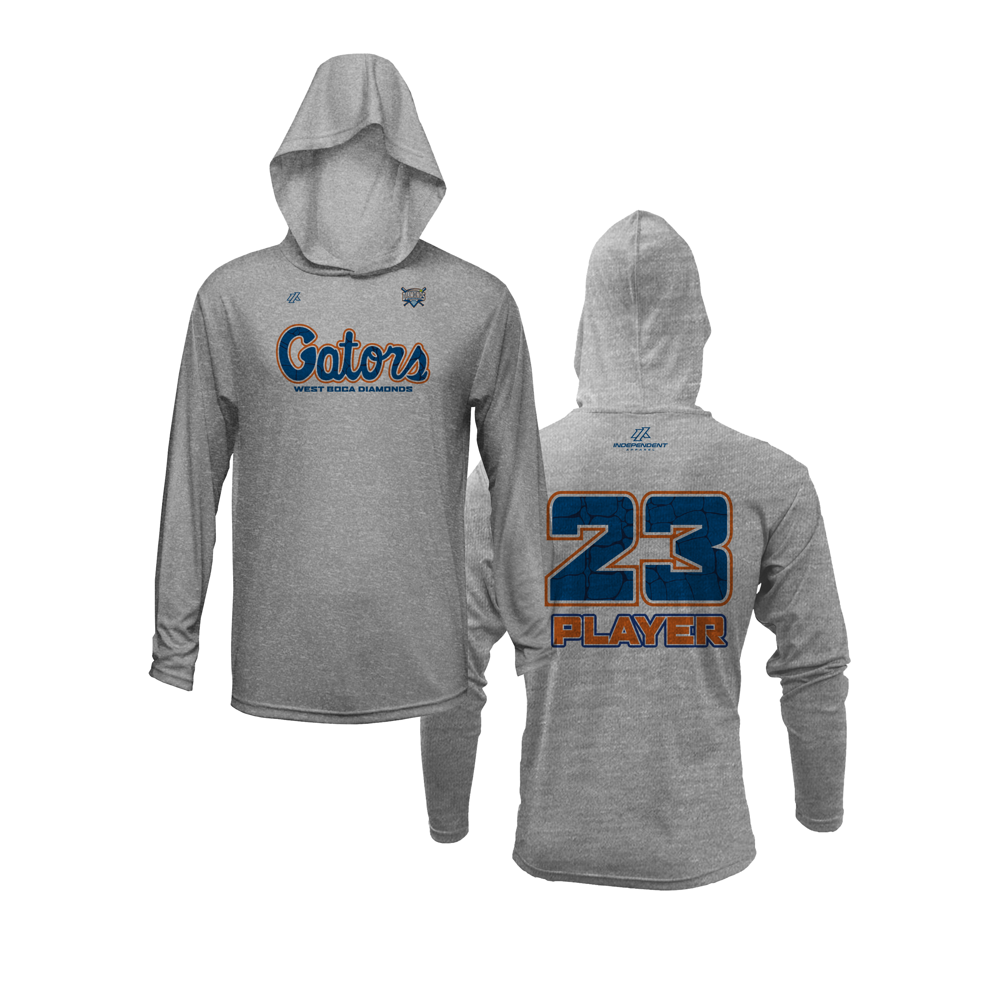 WBD Gators Logo Lightweight Hoodie