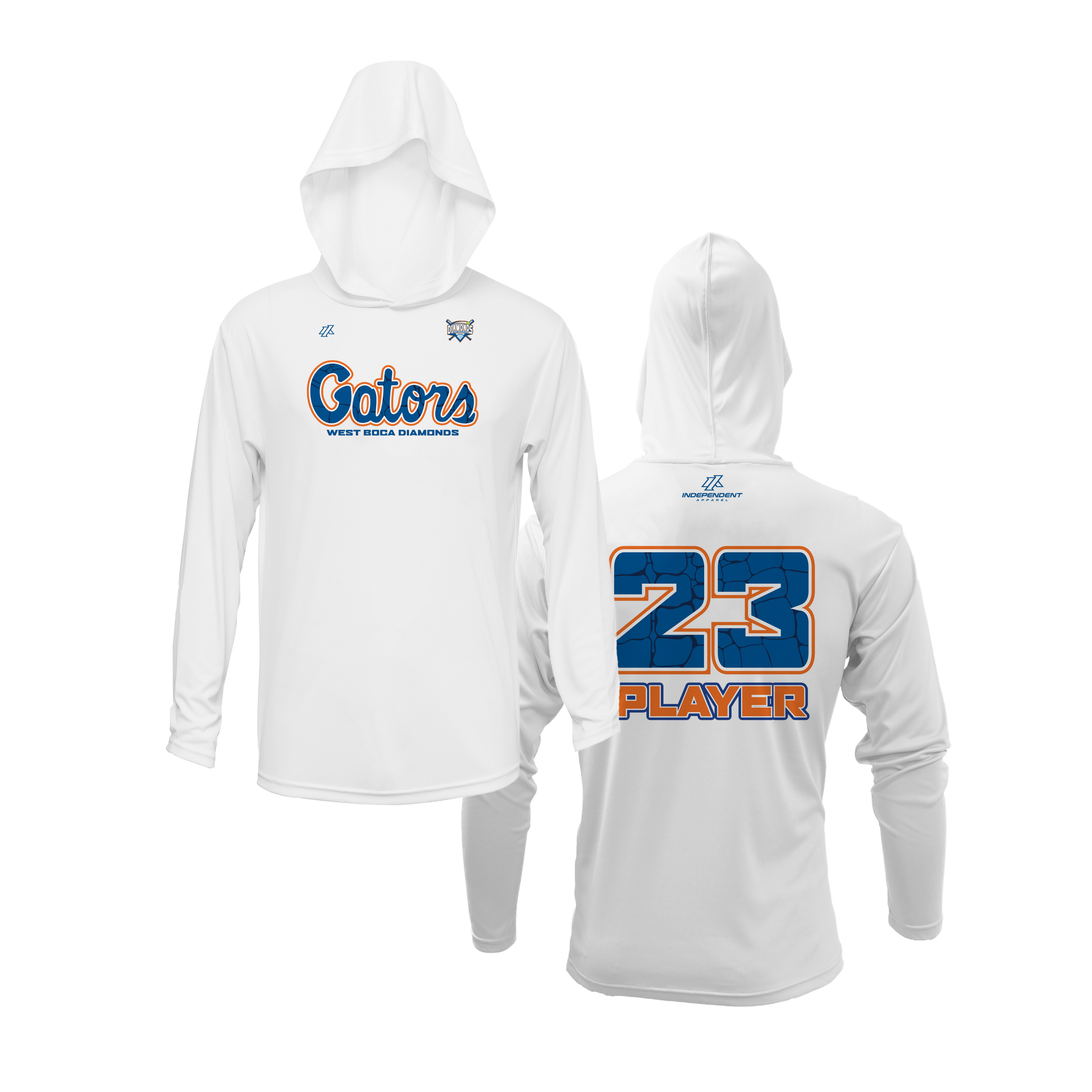 WBD Gators Logo Lightweight Hoodie