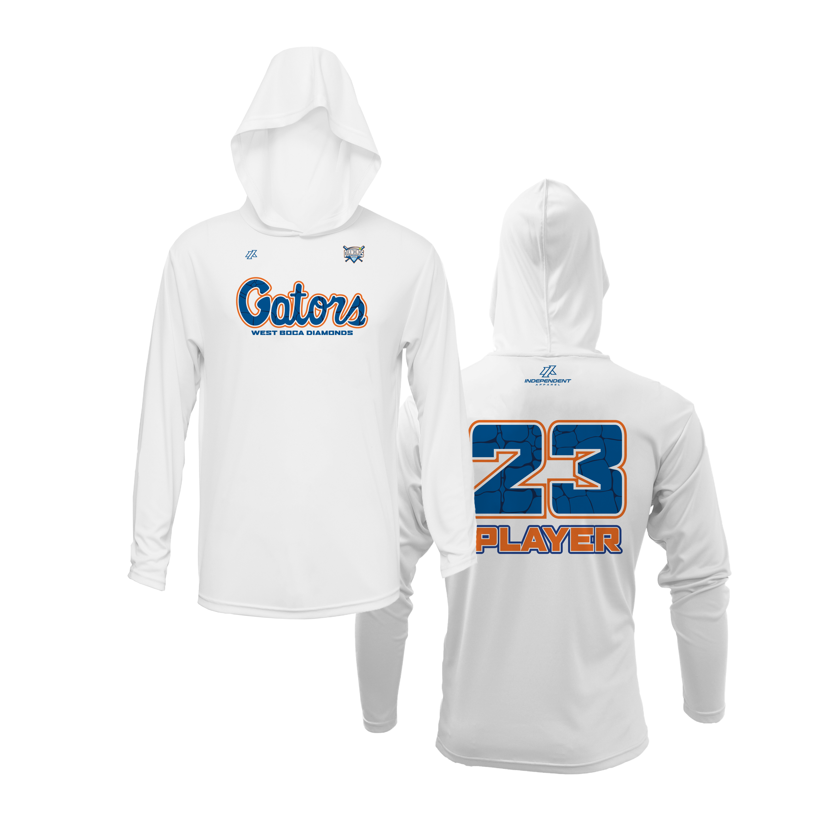 WBD Gators Logo Lightweight Hoodie