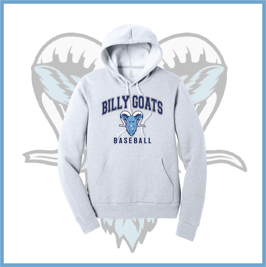 Billy Goats 2037 Collegiate Logo Cotton/Poly Sponge Fleece Hoodie