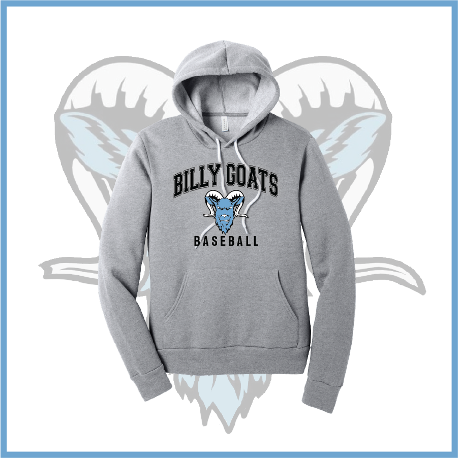 Billy Goats 2037 Collegiate Logo Cotton/Poly Sponge Fleece Hoodie