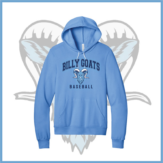 Billy Goats 2037 Collegiate Logo Cotton/Poly Sponge Fleece Hoodie