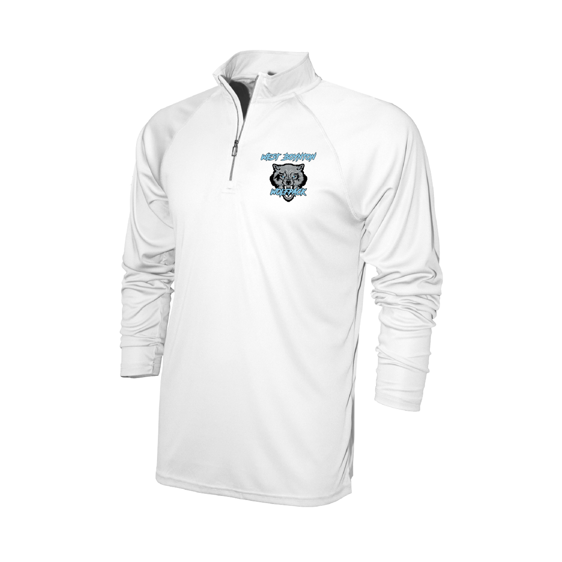 West Boynton Wolfpack Logo Long Sleeve Quarter Zip