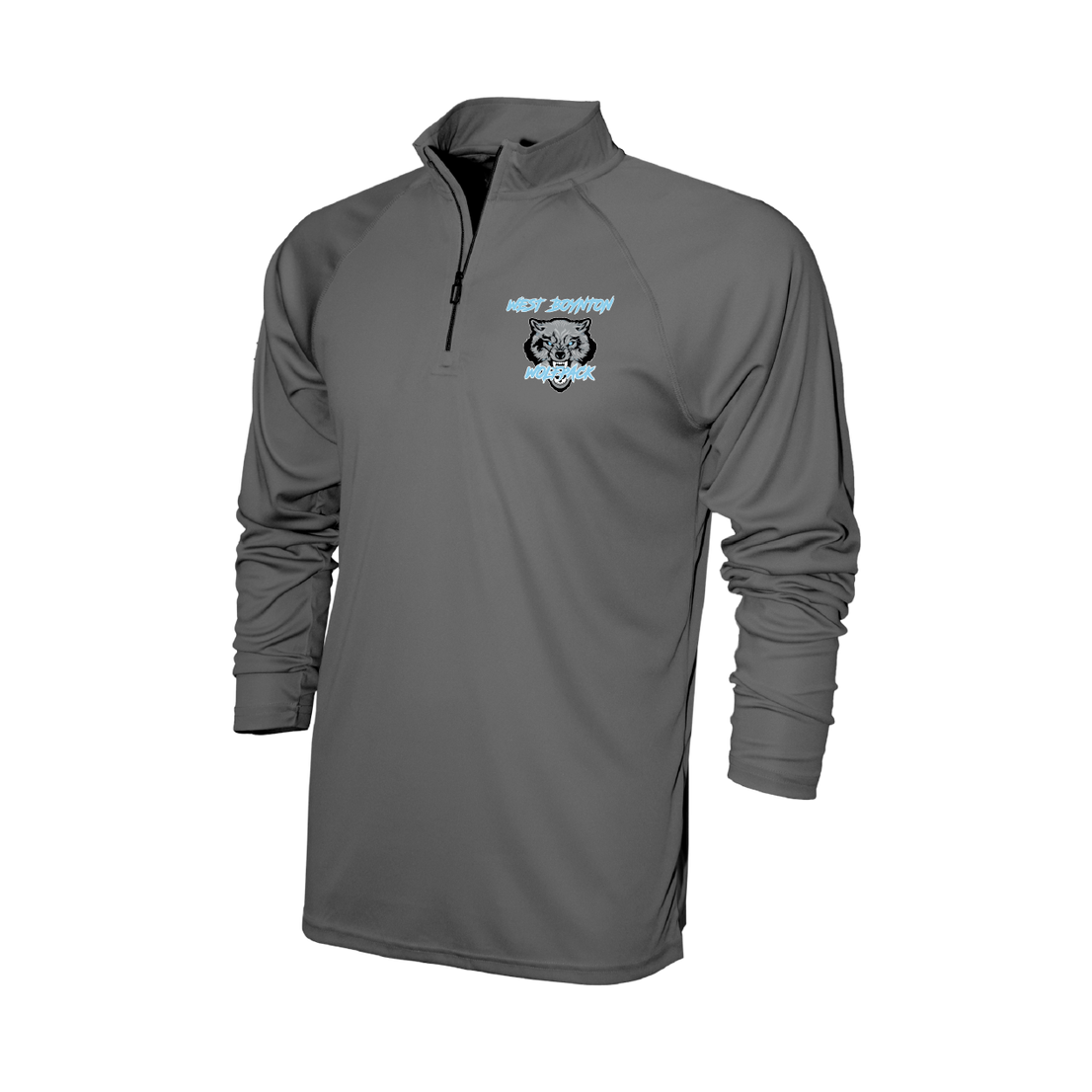 West Boynton Wolfpack Logo Long Sleeve Quarter Zip