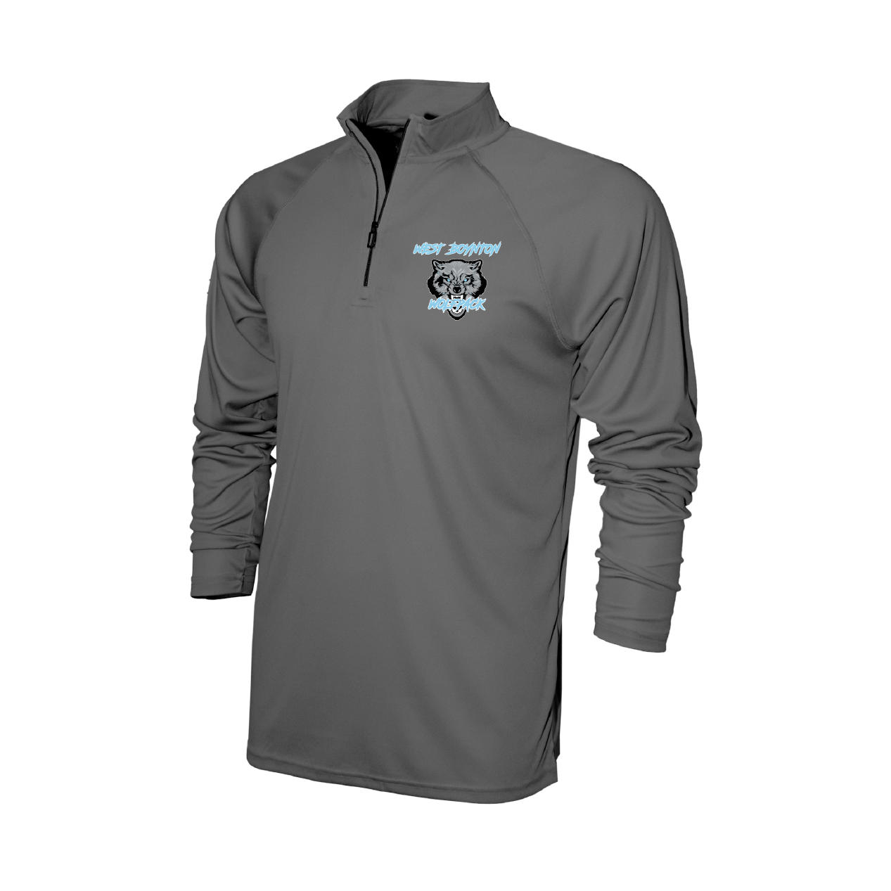 West Boynton Wolfpack Logo Long Sleeve Quarter Zip