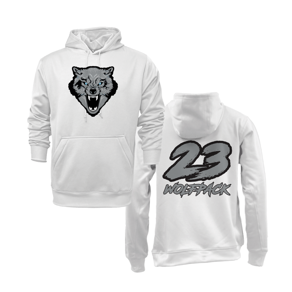 Wolfpack Wolf Logo Sweatshirt Hoodie