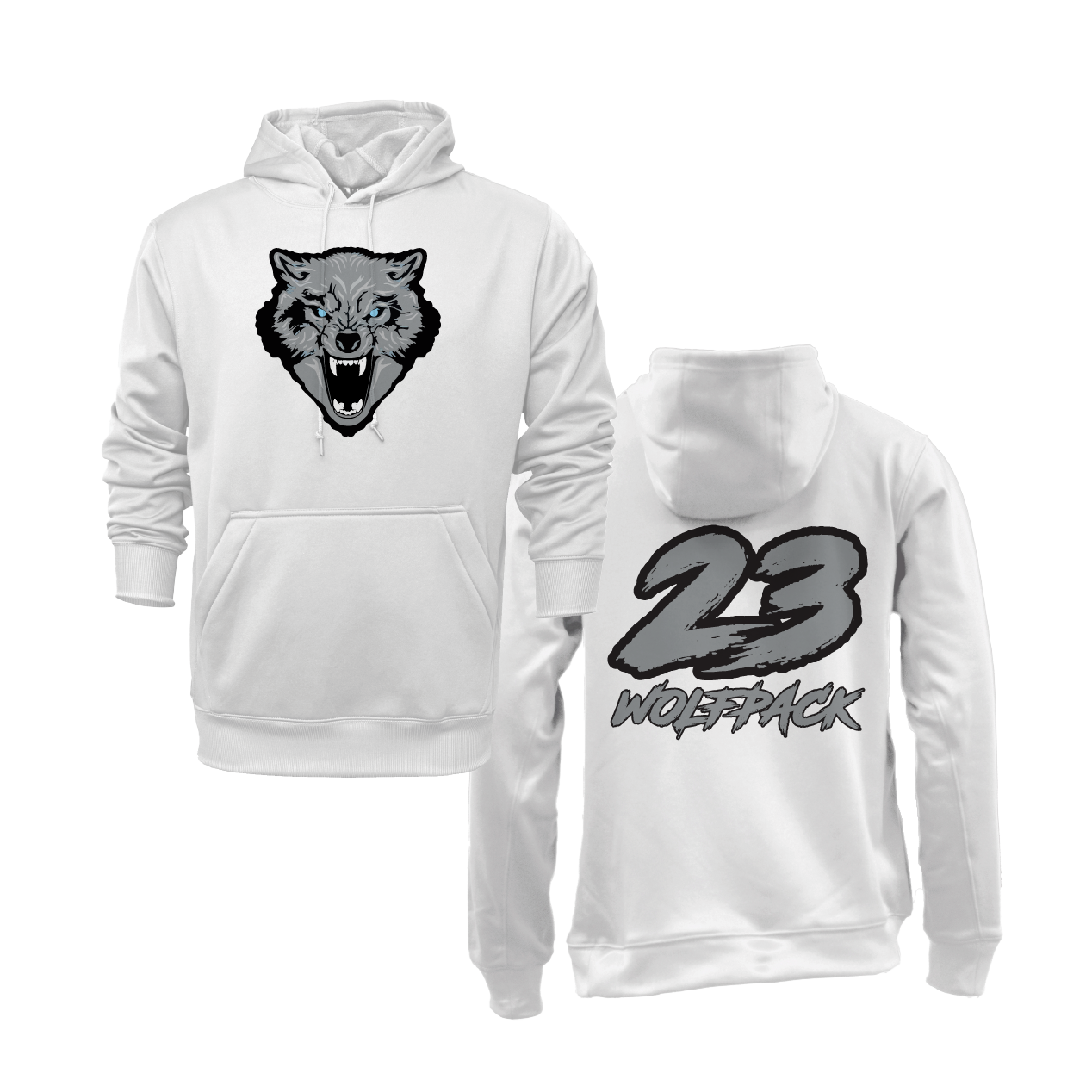 Wolfpack Wolf Logo Sweatshirt Hoodie